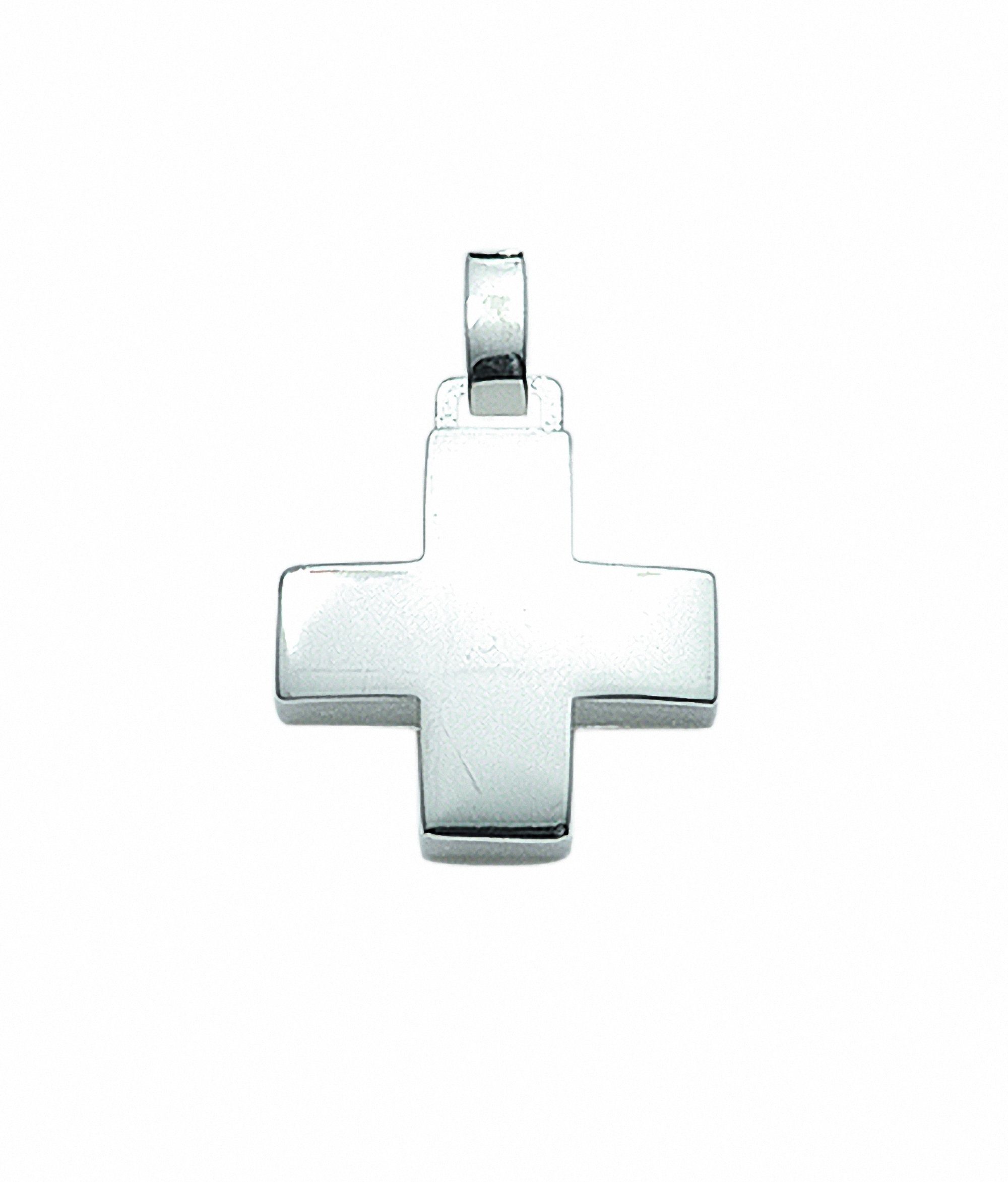 Adelia´s Kette mit Silber Anhänger Kreuz Anhänger, Halskette mit 925 Schmuckset - Set
