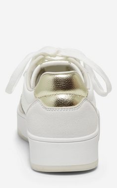 ONLY Shoes ONLSAPHIRE-1 Plateausneaker mit gepolstertem Schaftrand, Freizeitschuh, Halbschuh, Schnürschuh