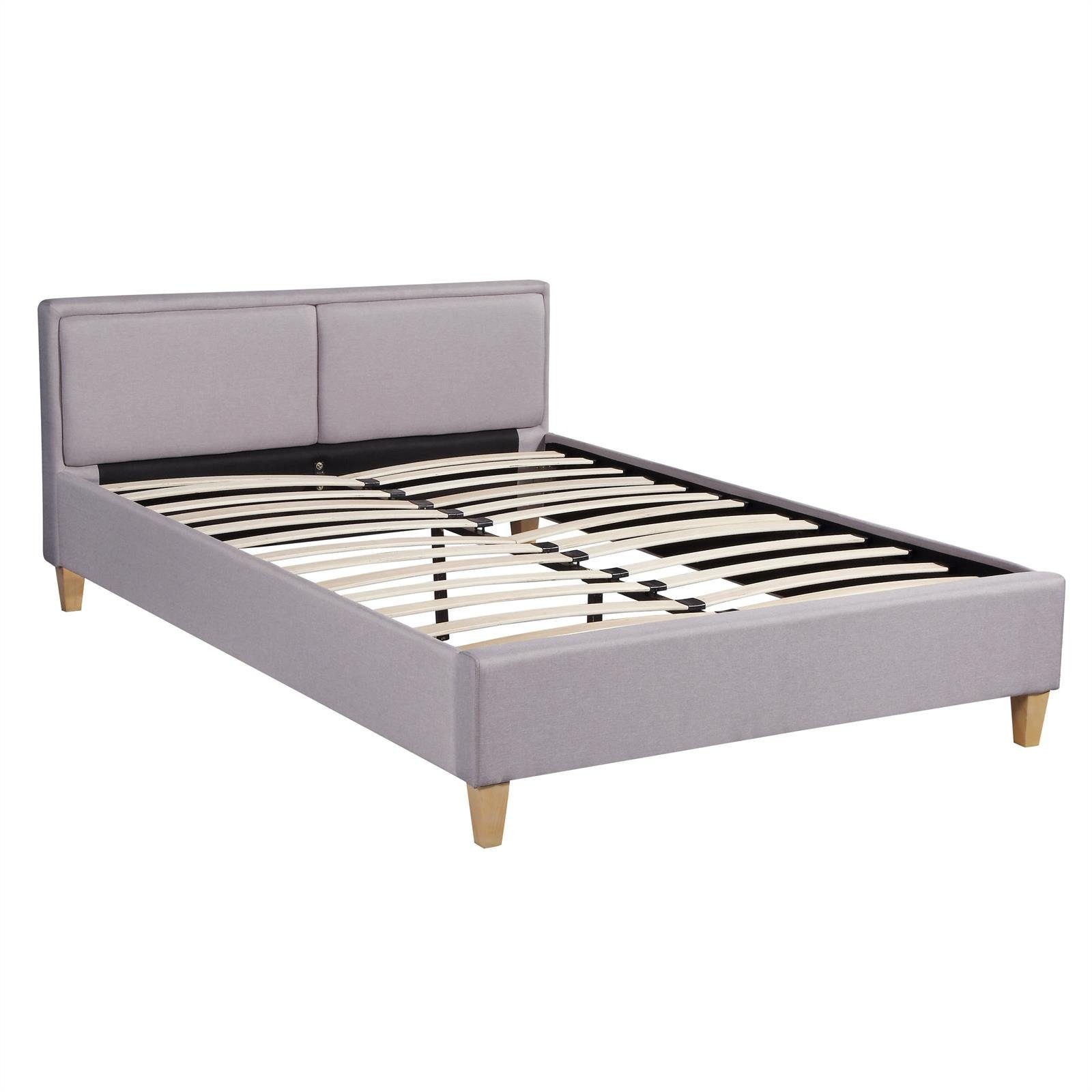 CARO-Möbel Polsterbett ANAIS, Doppelbett 140x200 cm günstig online kaufen