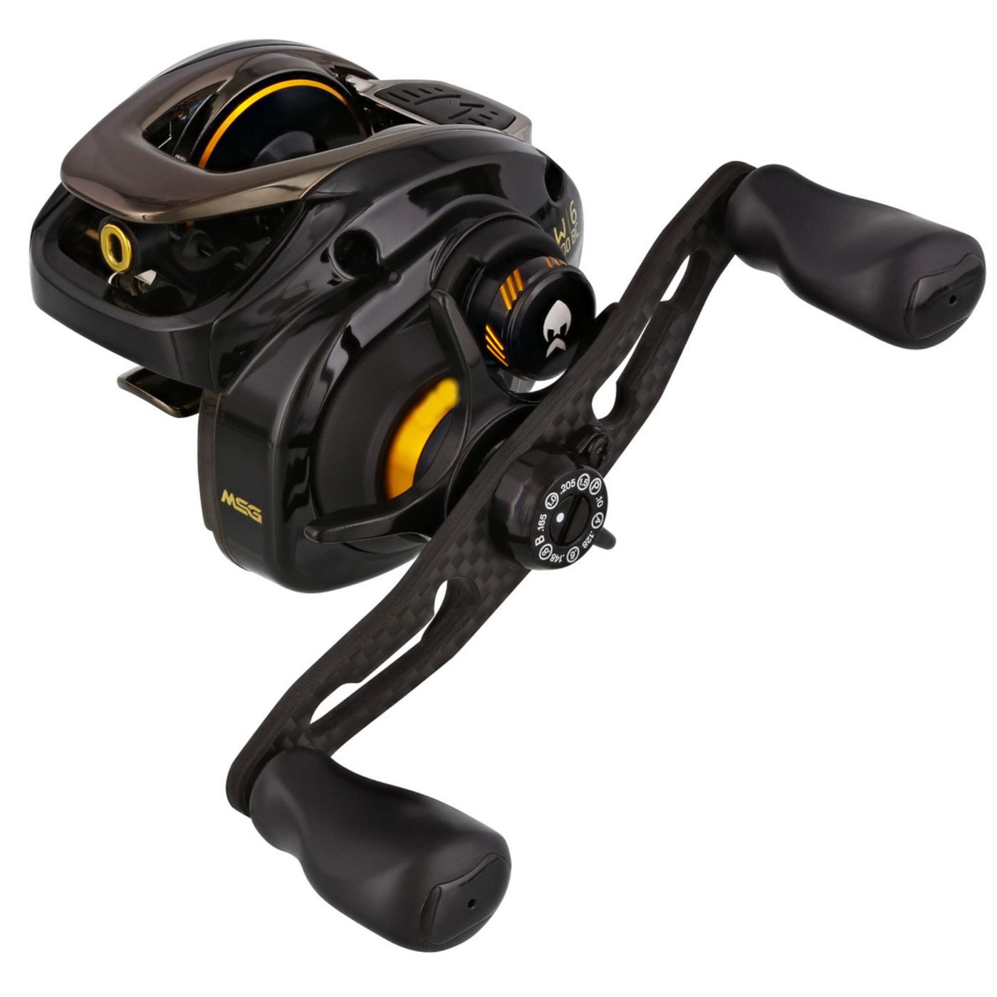 Baitcastrolle Westin W6-Bc 51 Ssg Lh Stealth Gold 10+1Bb - Linkshand Baitcaster