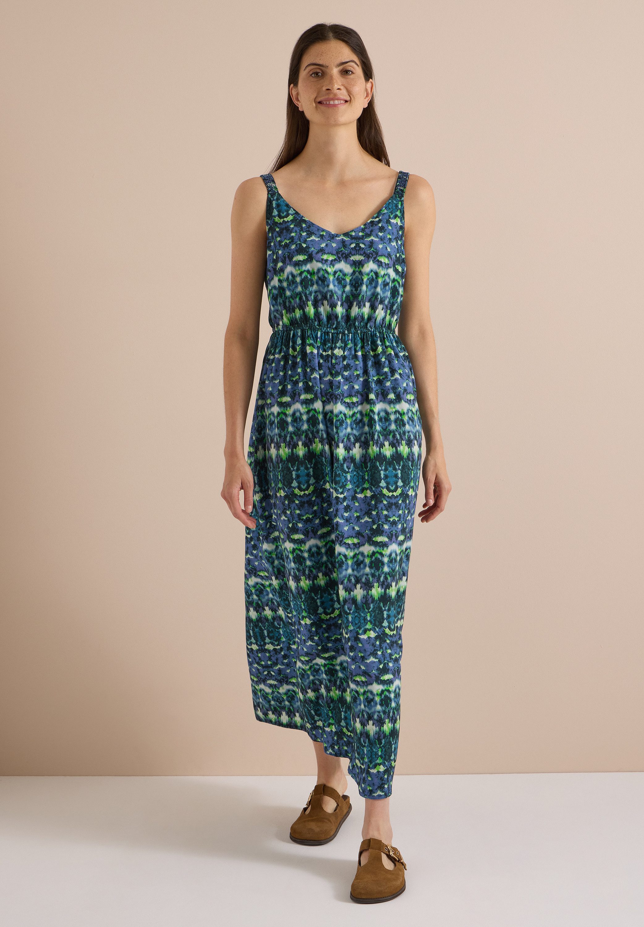 CECIL Maxikleid mit allover Print