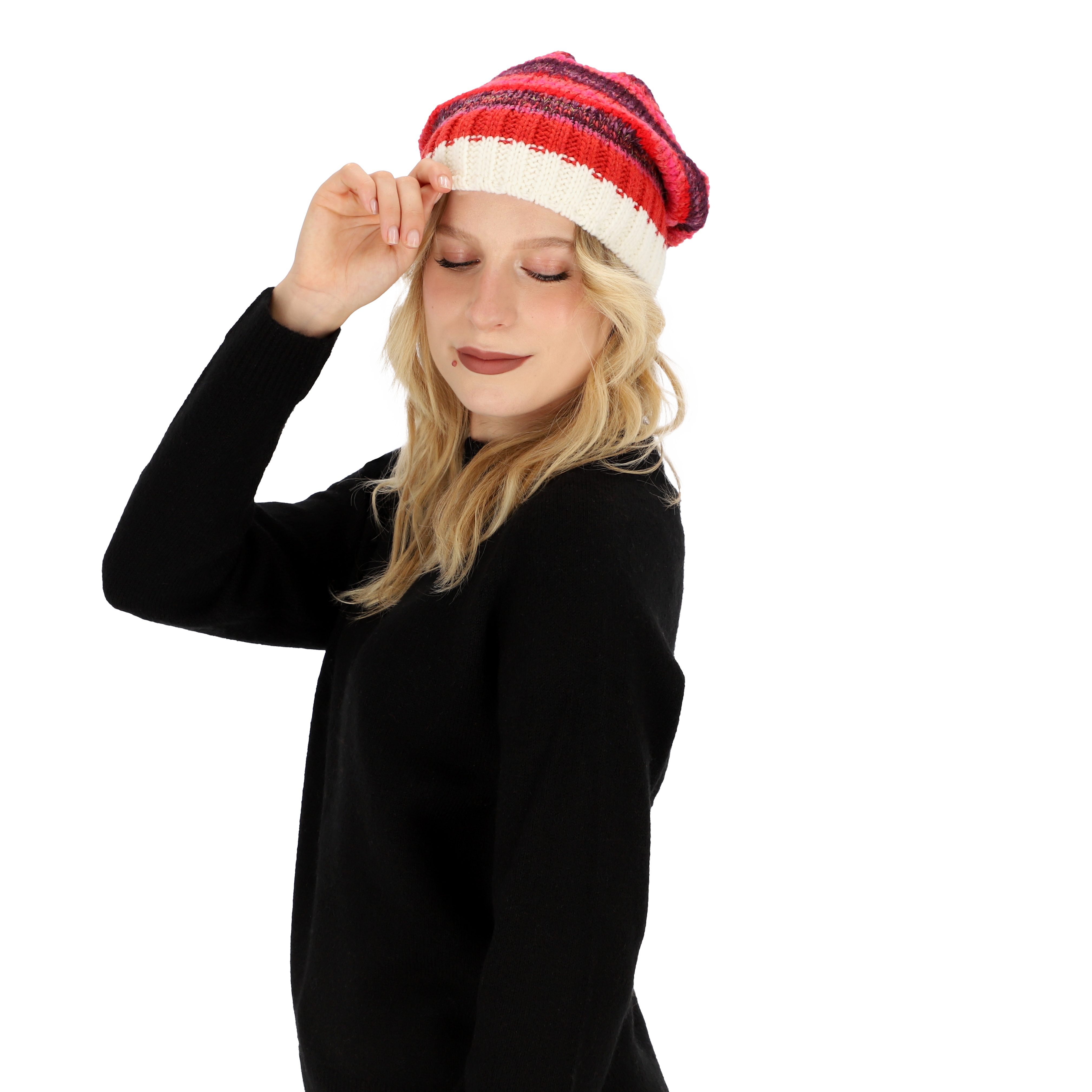 Strickmütze Beanie Chenille