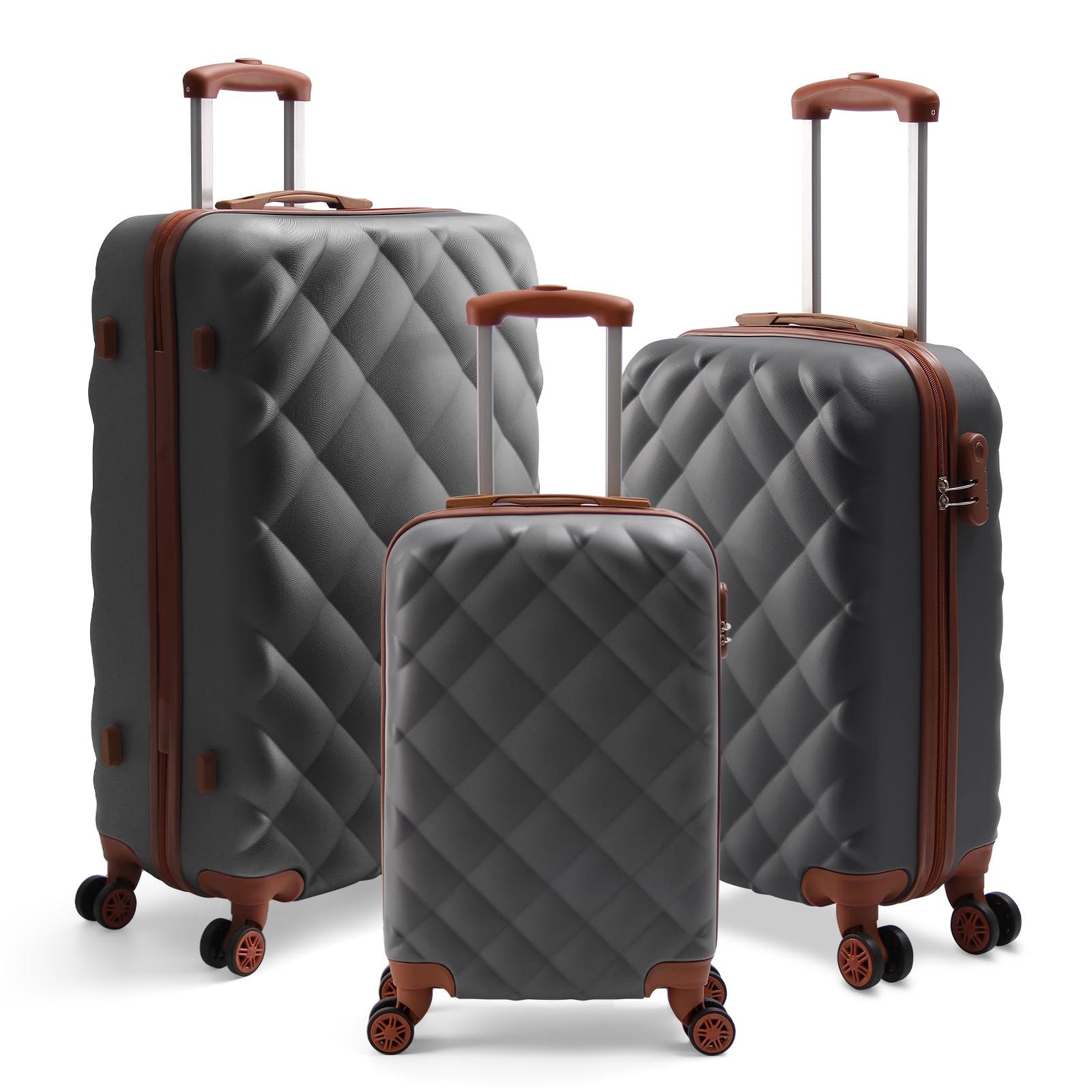 HOMELUX Trolleyset Kofferset 3 Teilig Hartschale günstig online kaufen