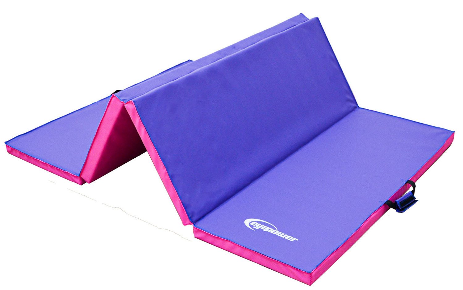 eyepower Weichbodenmatte 180 x 115 x 5 cm - XL Turnmatte für Zuhause - Faltbare Gymnastikmatte, Bodenturnmatte - Klappbare Fitnessmatte - Fallschutzmatte für Kinder