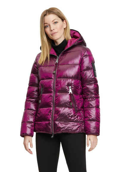 Betty Barclay Steppjacke mit Kapuze Materialmix