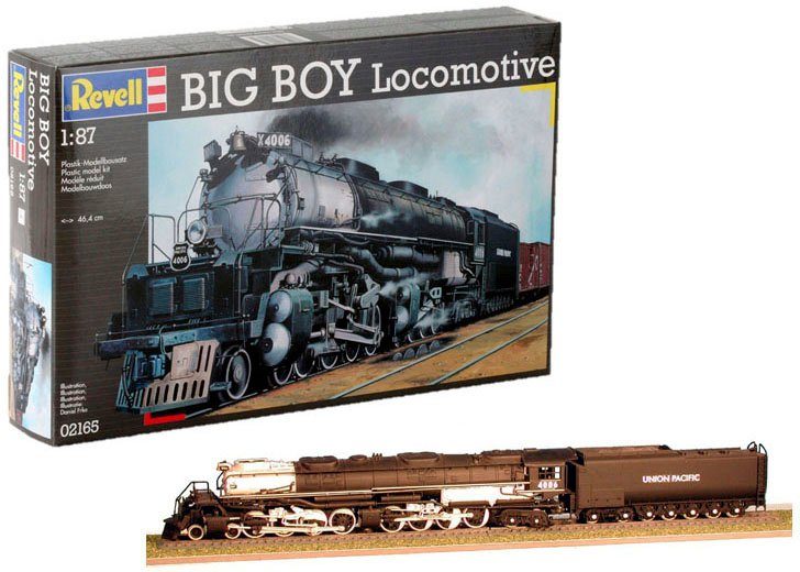 Revell® Modellbausatz Big Boy H0 Lokomotive, Maßstab 1:87, Made in Europe