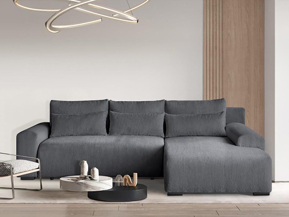 Beautysofa Ecksofa Benny, mit Schlaffunktion, Bettkasten, günstig online kaufen