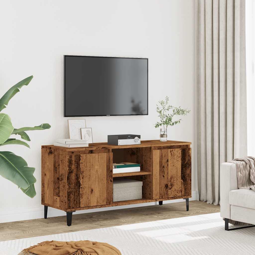 vidaXL TV-Schrank TV-Schrank Altholz-Optik 102x35x50 cm günstig online kaufen