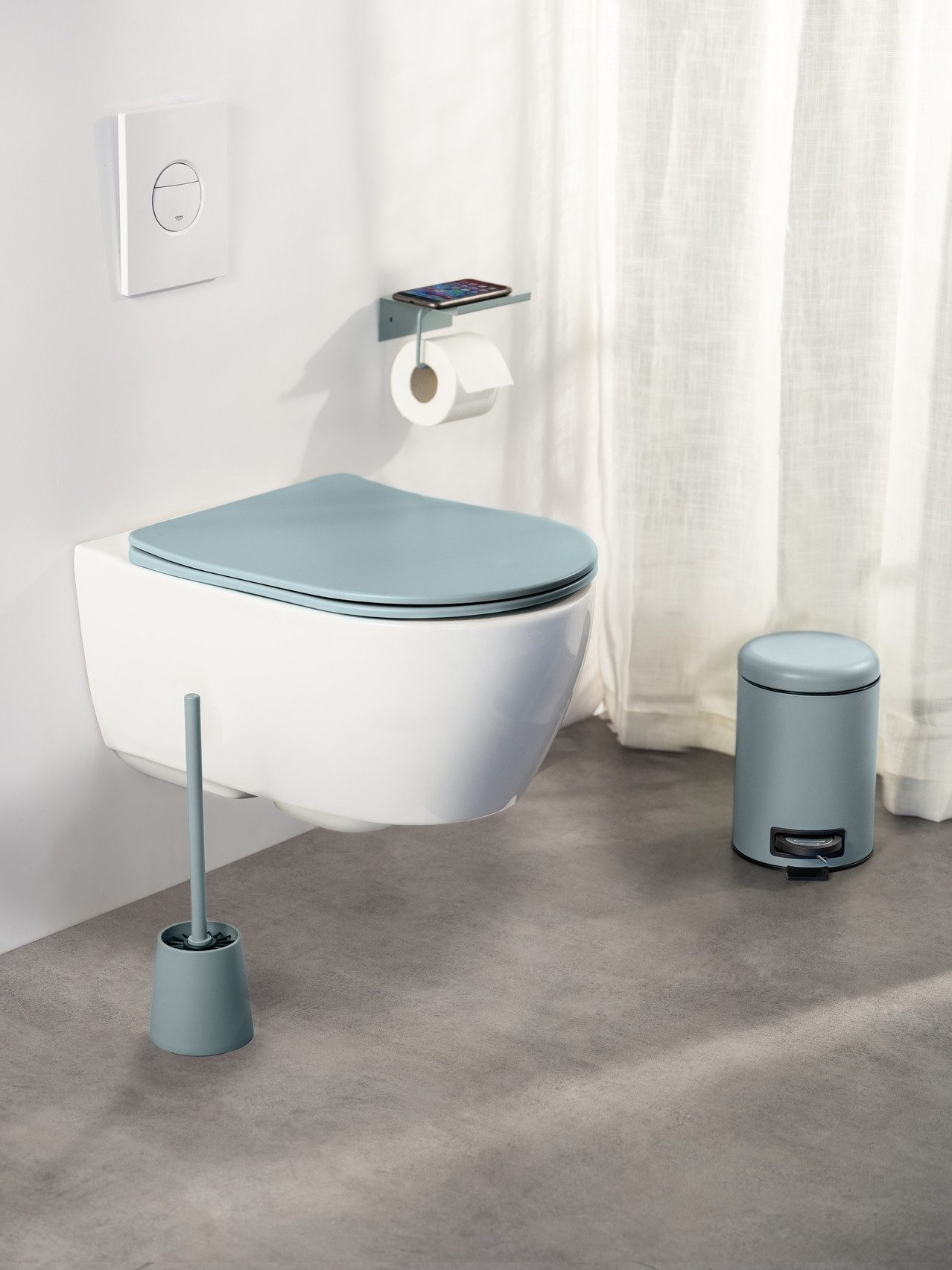 WENKO WC-Sitz Galati, Toilettensitz aus Duroplast, ultraflach, D-Form, mit günstig online kaufen