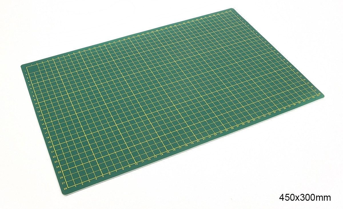 OcCre Modellbausatz Schnittunterlage 450x300mm, (Bastelbedarf, 1-tlg., Werkzeug), Made in Europe