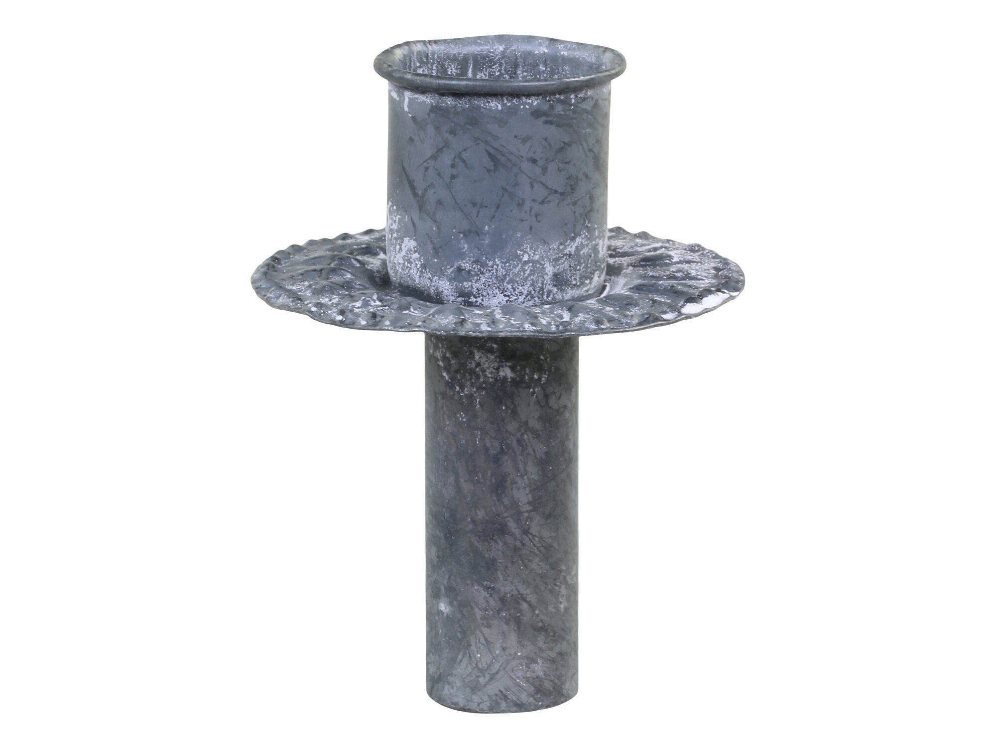 Chic Antique Kerzenhalter Flaschenaufsatz dekorativem Rand günstig online kaufen