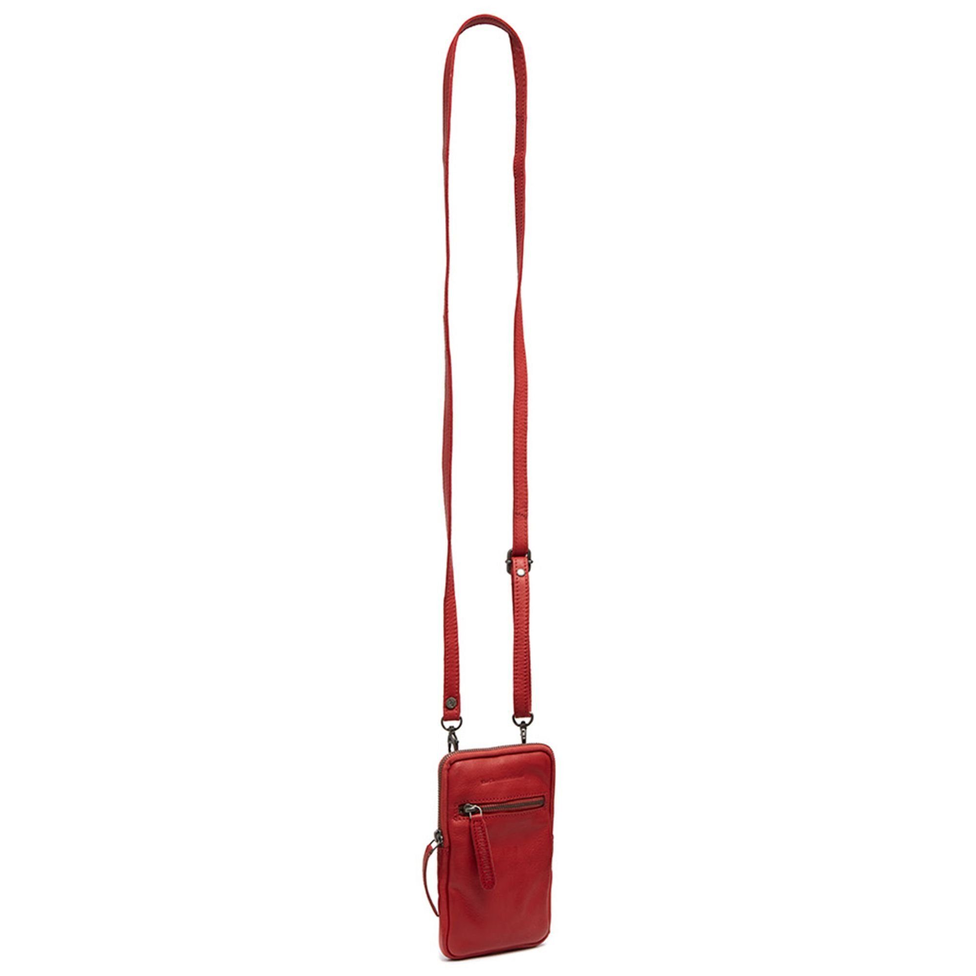 The Chesterfield Brand red Smartphone-Hülle, Leder