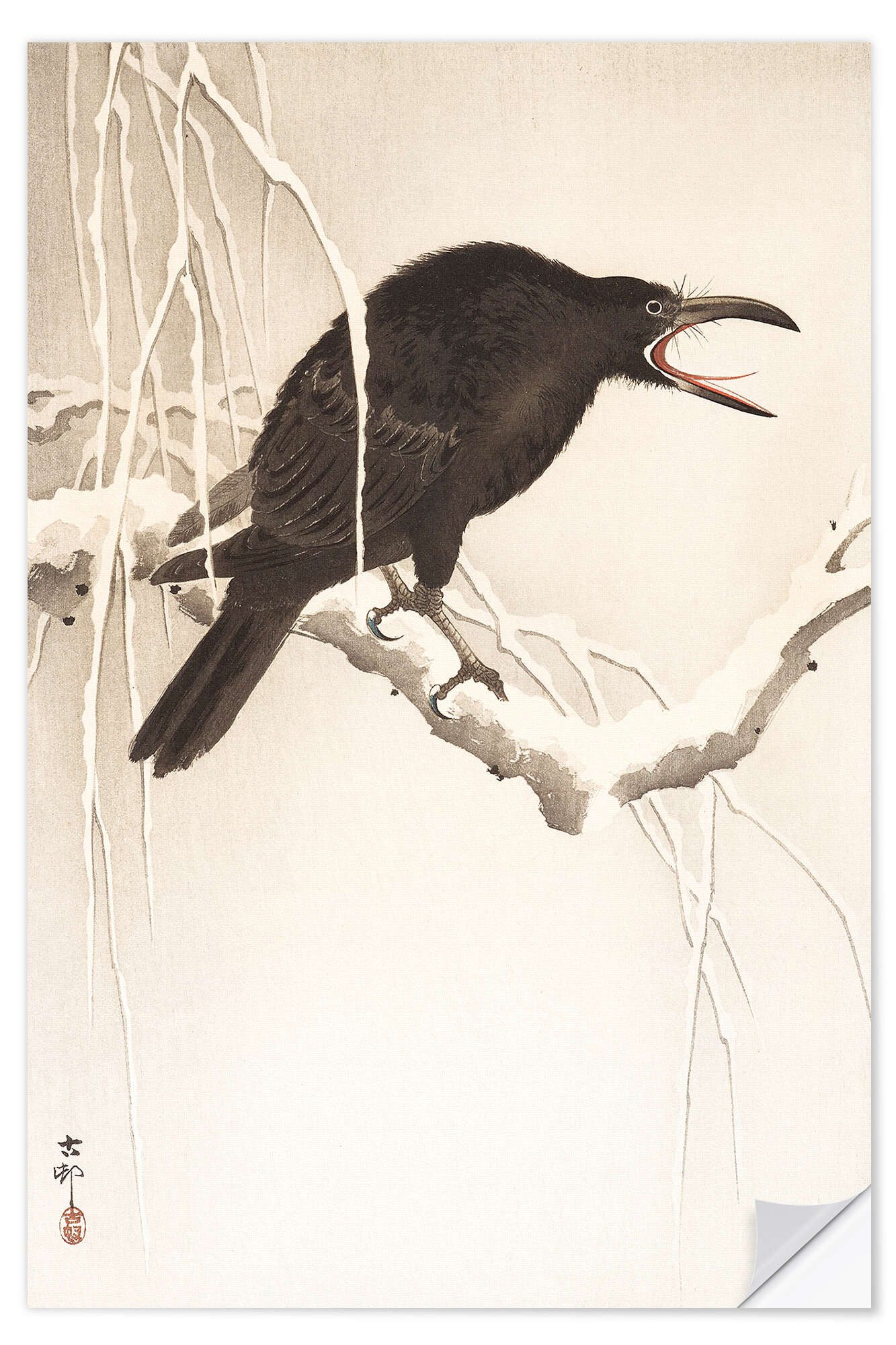 Wandfolie Ohara Koson