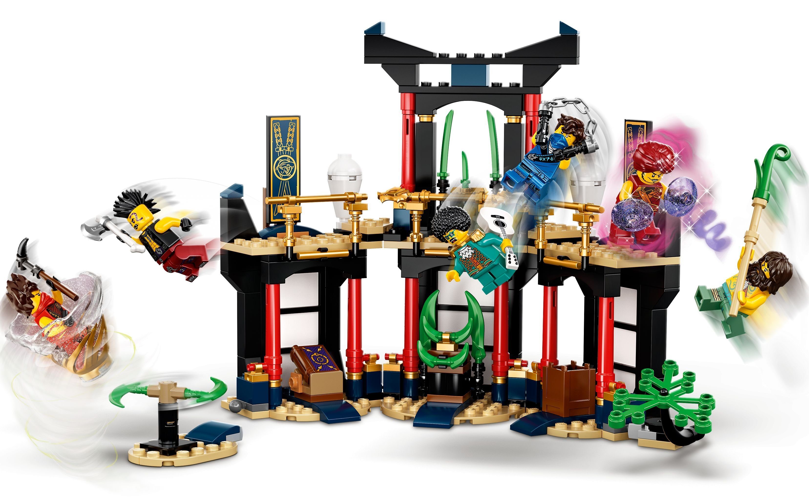 LEGO® Konstruktionsspielsteine LEGO NINJAGO® (283 Turnier - St) der Elemente