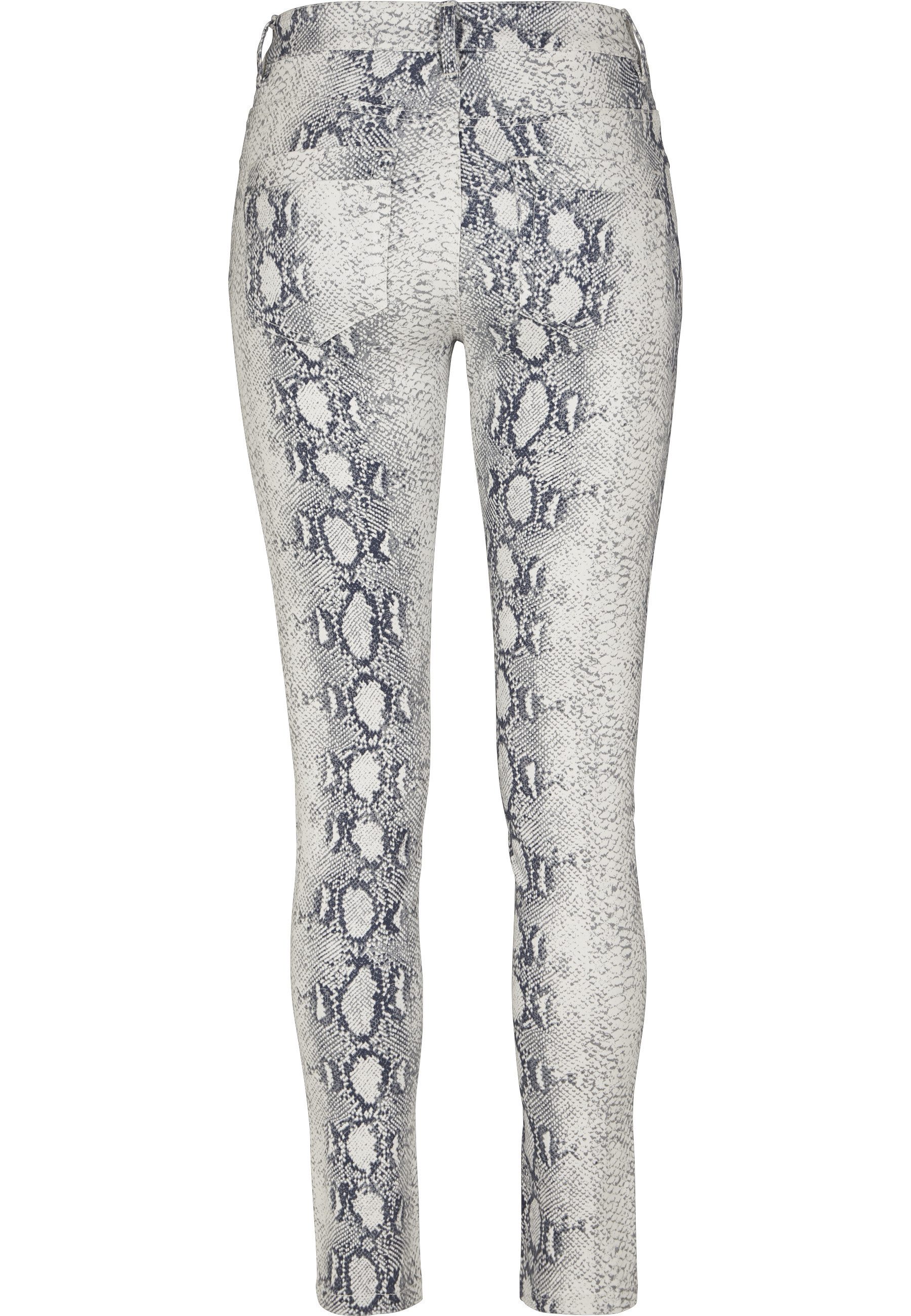 URBAN CLASSICS Stoffhose Urban Classics Damen Ladies Animal Stretch Twill S günstig online kaufen
