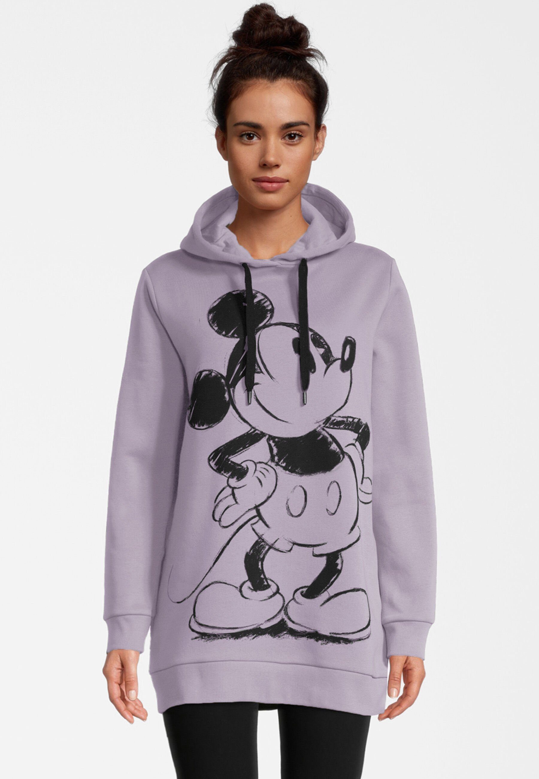 Mickey Kapuzenpullover COURSE Retro Mouse flieder