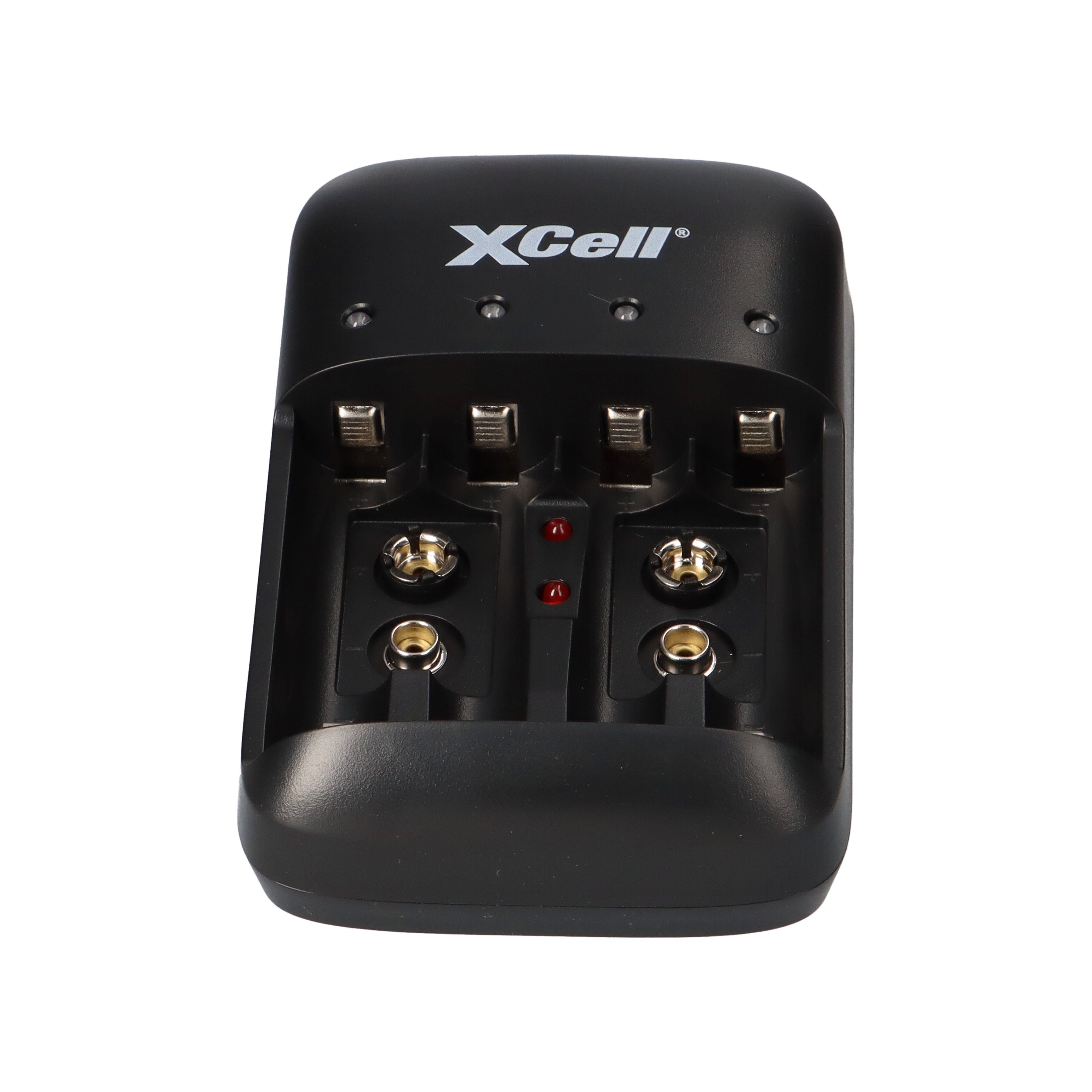XCell Ladegerät BC-X500 für NiMH Akkus + 8x AA (Mignon) 1,2V 2900mAh Akku