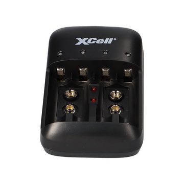 XCell Ladegerät BC-X500 für NiMH Akkus + 8x AAA (Micro) 1,2V 1150mAh Akku