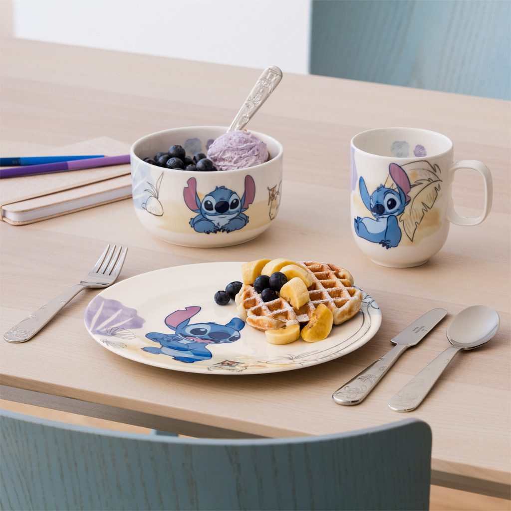 Villeroy & Boch Kindergeschirr-Set (7-tlg), 1 Personen, Porzellan, Premium Porcelain, mikrow.- & spülm.sicher, Made in Germany – Bild 3 von 3