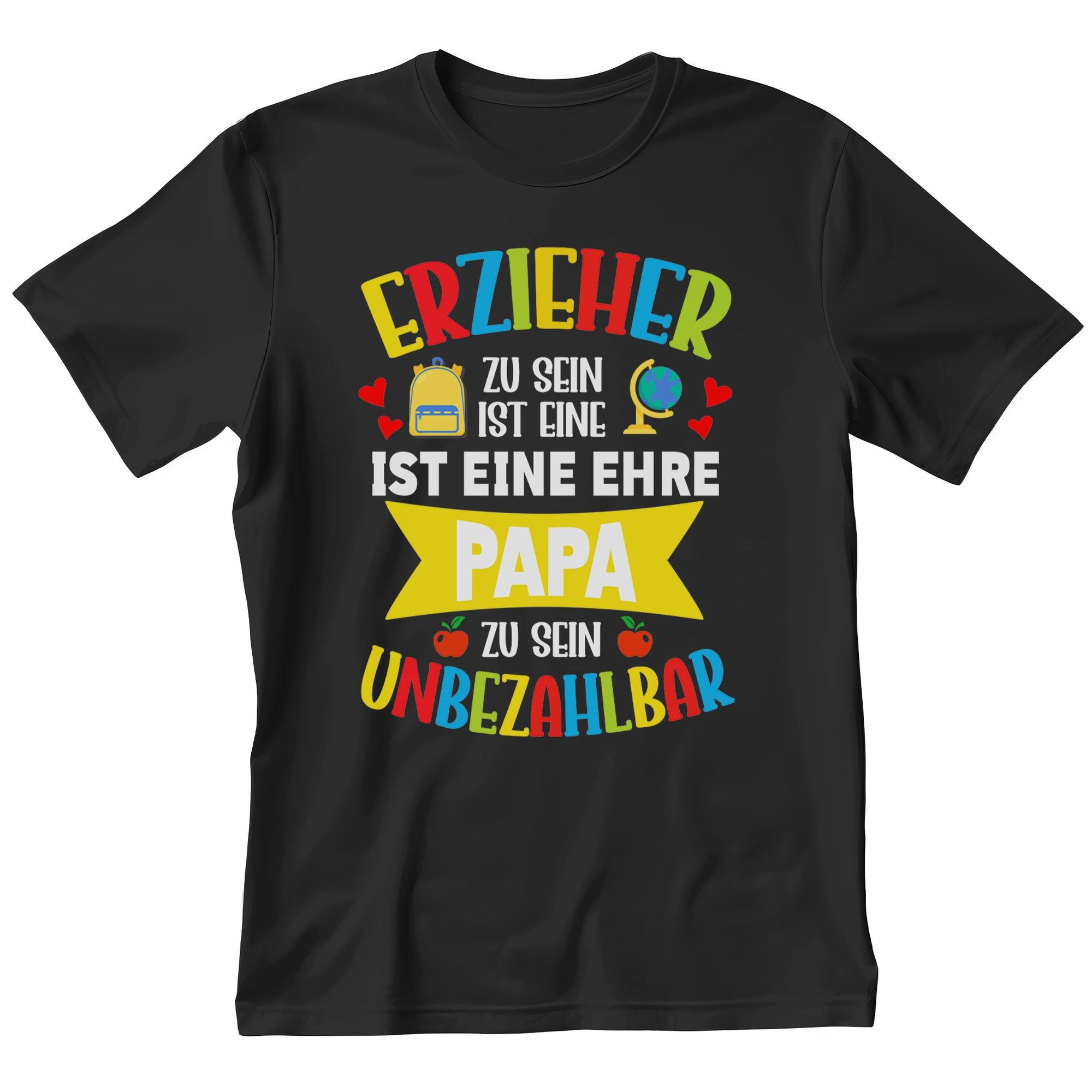 T-Shirt Erzieher Vatertag Geschenk Männer Spruch Beruf Ausbildung Studium