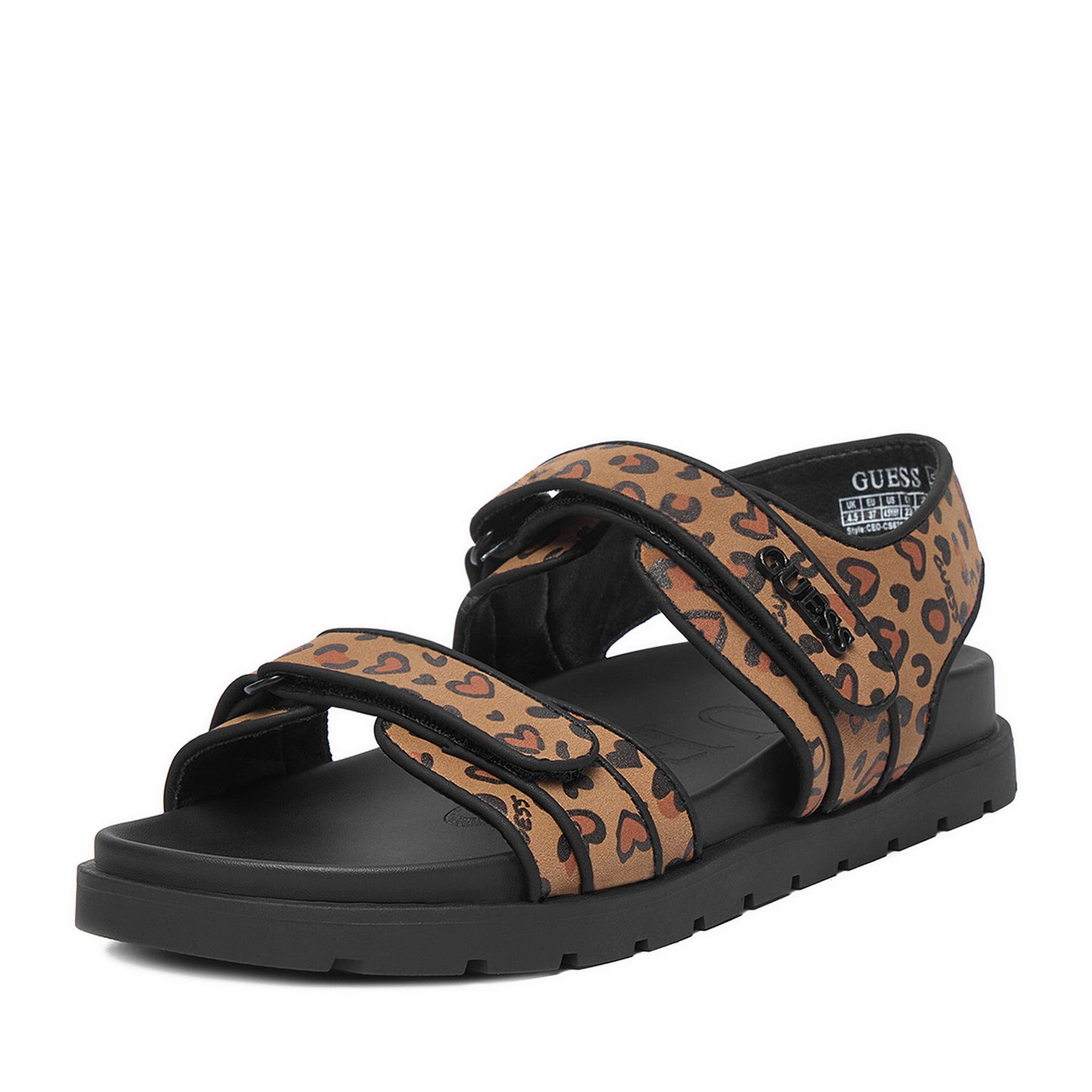Guess Guess Sandalen für Mädchen, Braun Sandale