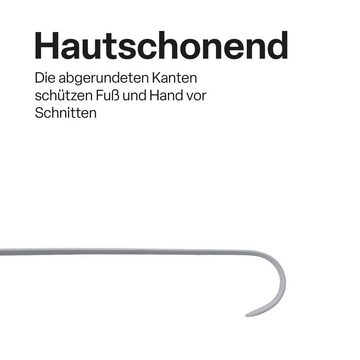 Bestlivings Schuhlöffel XXL (2er Pack (79cm), 2-tlg), Stabile Metall Schuhlöffel - Schuhanziehhilfe - Schuhanzieher