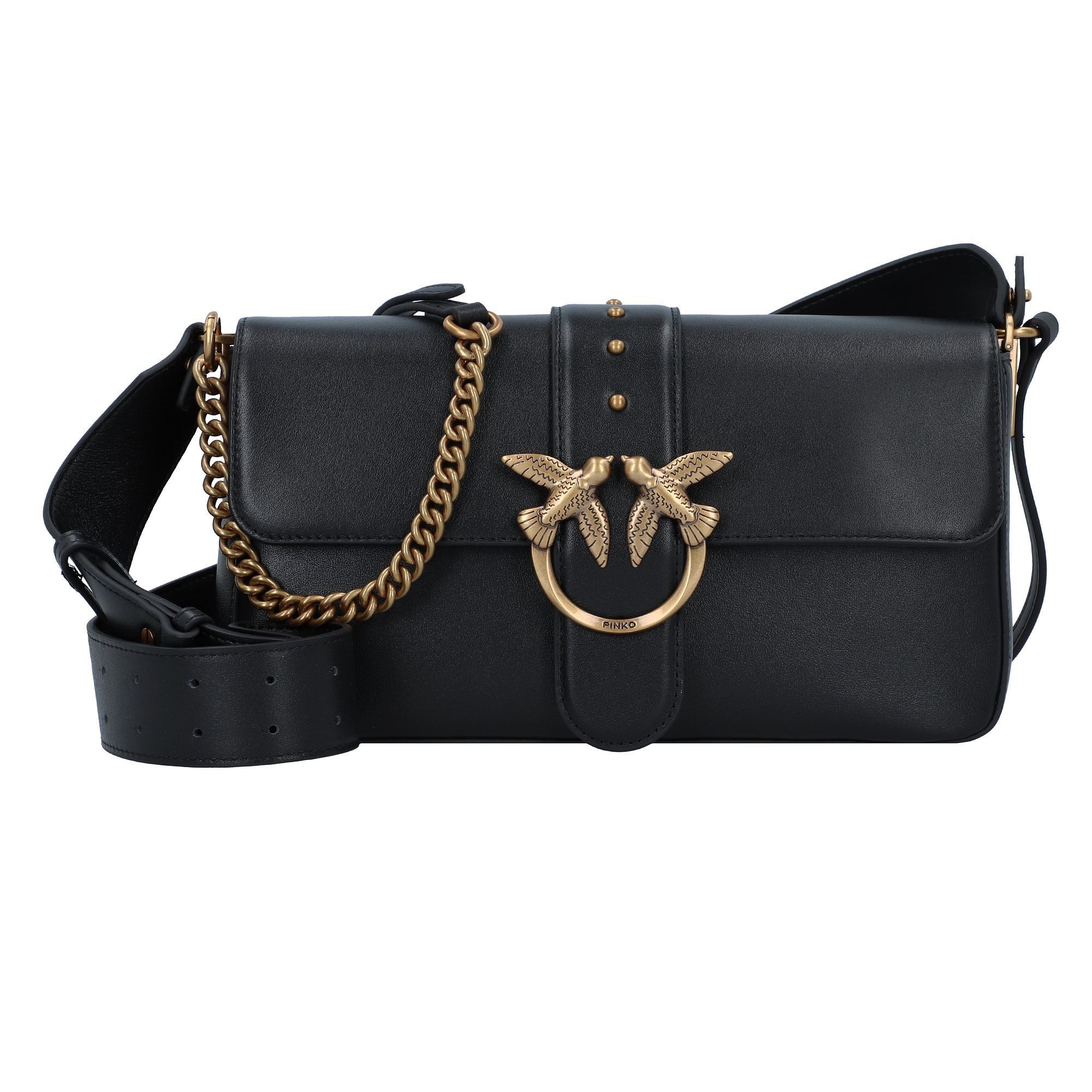 PINKO Umhängetasche Love One, Leder