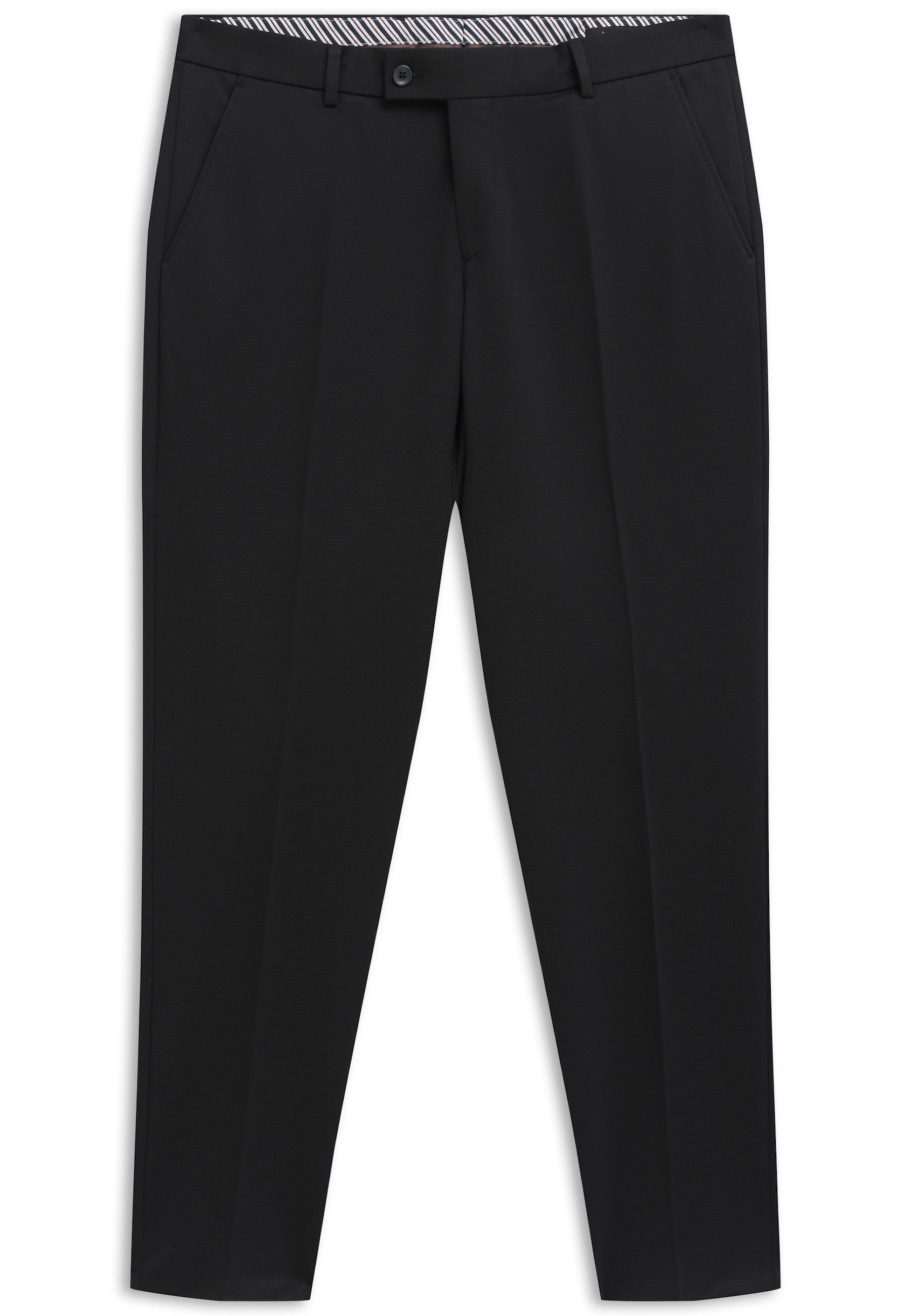 bugatti Anzughose Regular Fit Jersey-Artikel mit Stretch