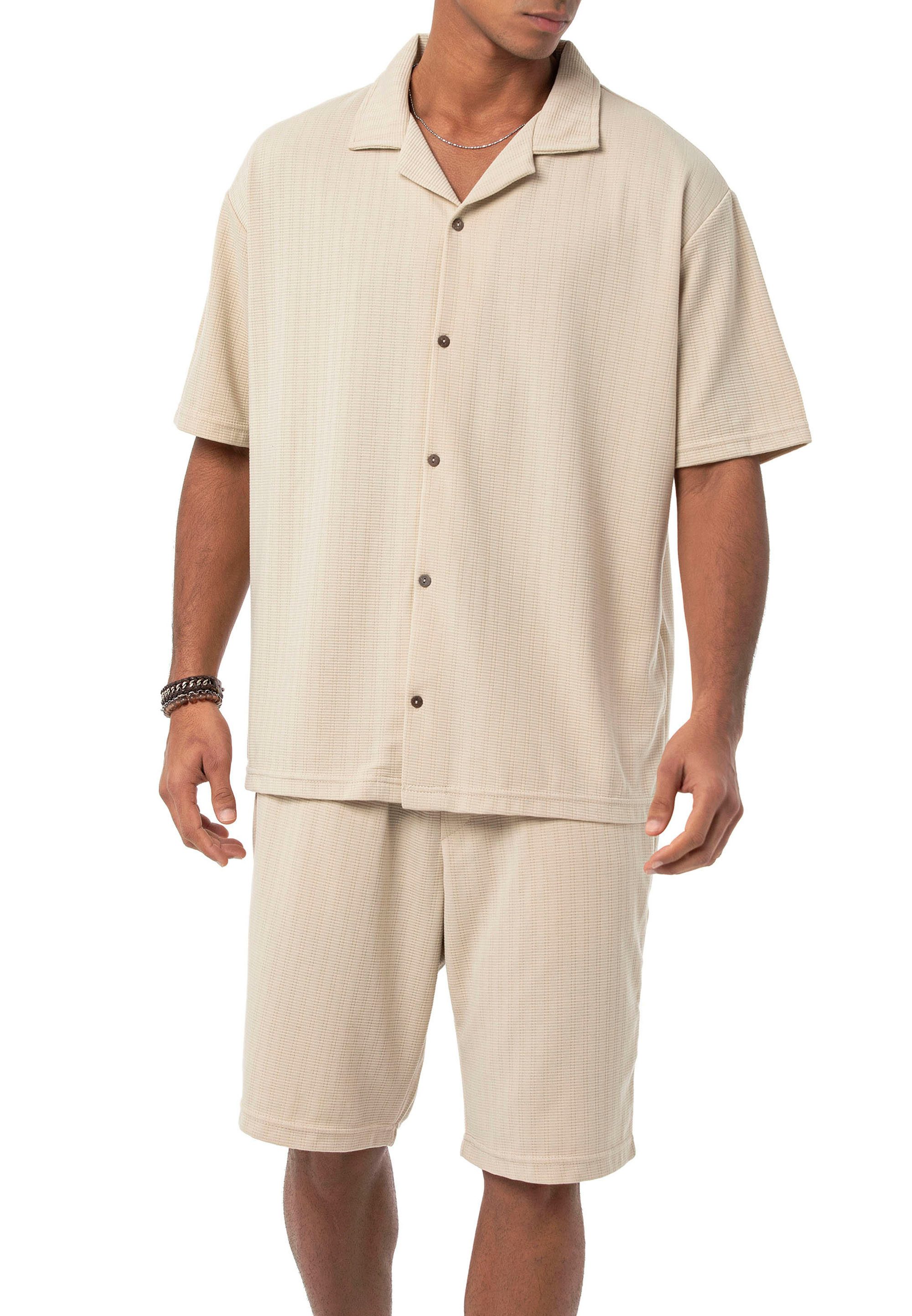 RedBridge T-Shirt & Shorts Red Bridge Herren Kurzarm Hemd - Shorts Set (Set günstig online kaufen