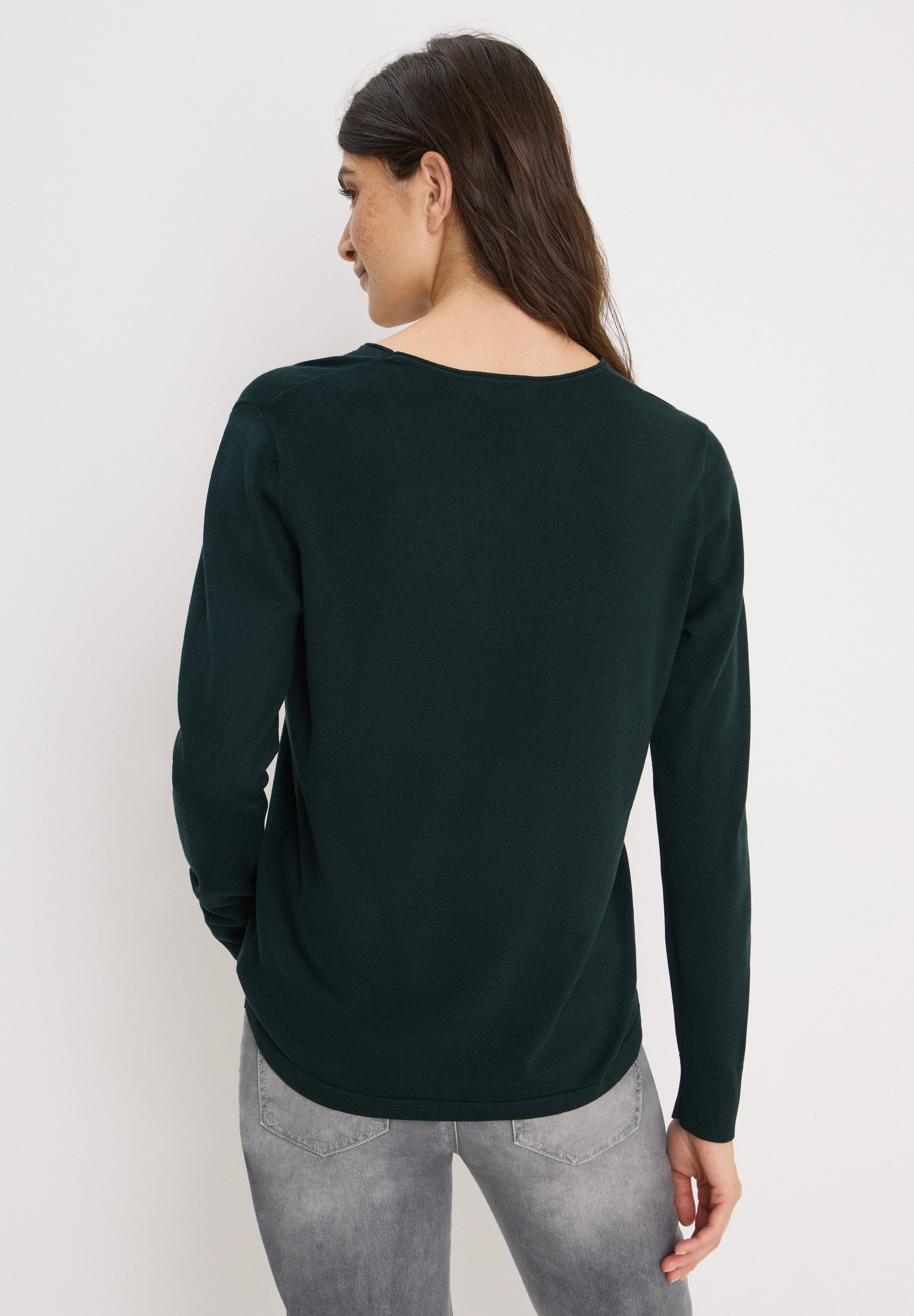 CECIL Strickpullover im soften Baumwoll-Mix günstig online kaufen