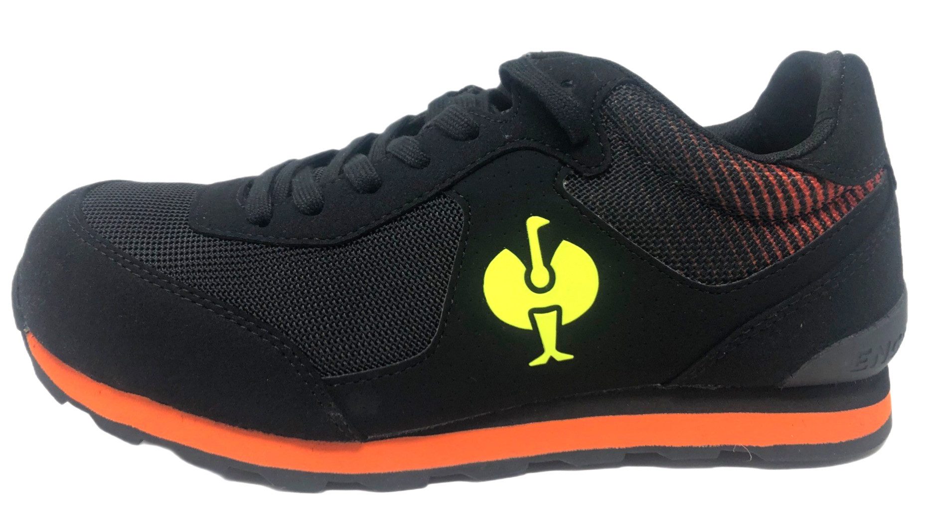 Engelbert Strauss S1 Sicherheitshalbschuhe e.s. Sirius II Stahlkappe schwarz/warngelb Sicherheitsschuh Stahlkappe 200 Joule