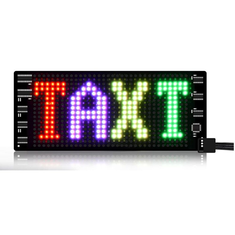 Hinweisschild LED Scrolling Display Board RGB Auto Flexible LED Matrix