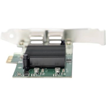 Digitus Gigabit Ethernet PCI Express Card, 2-port 32-bit, Netzwerk-Adapter