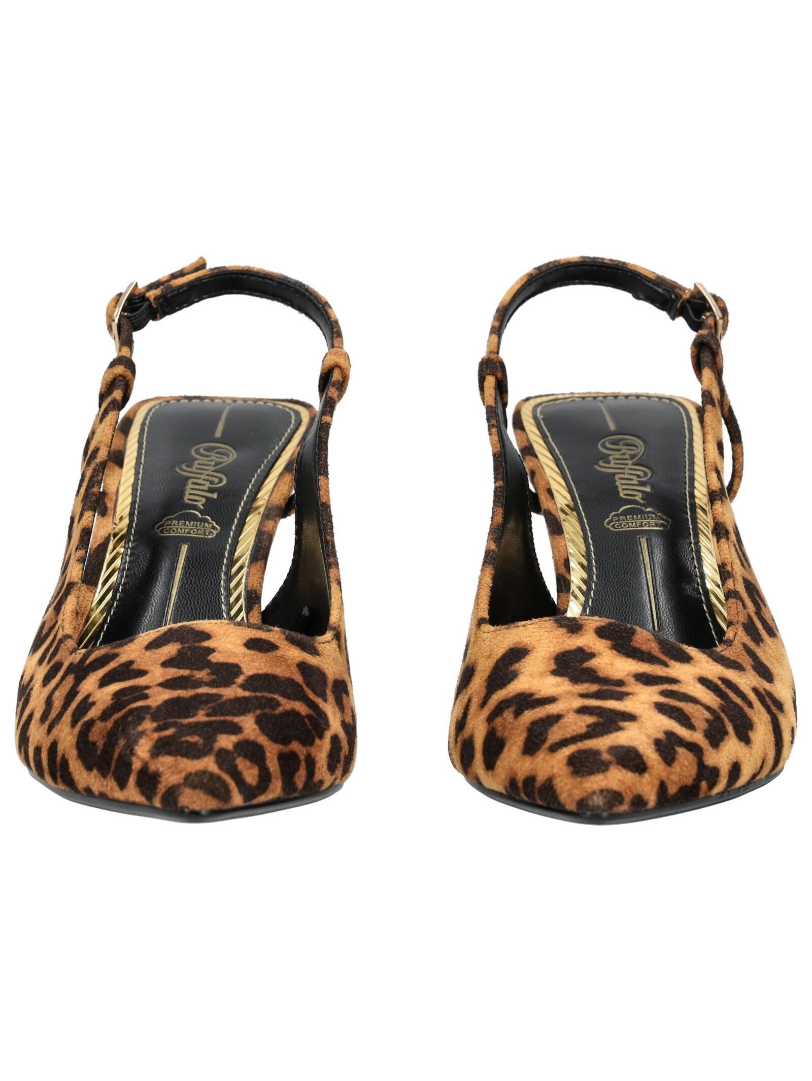 Buffalo Buffalo Pumps Lederimitat Slingpumps