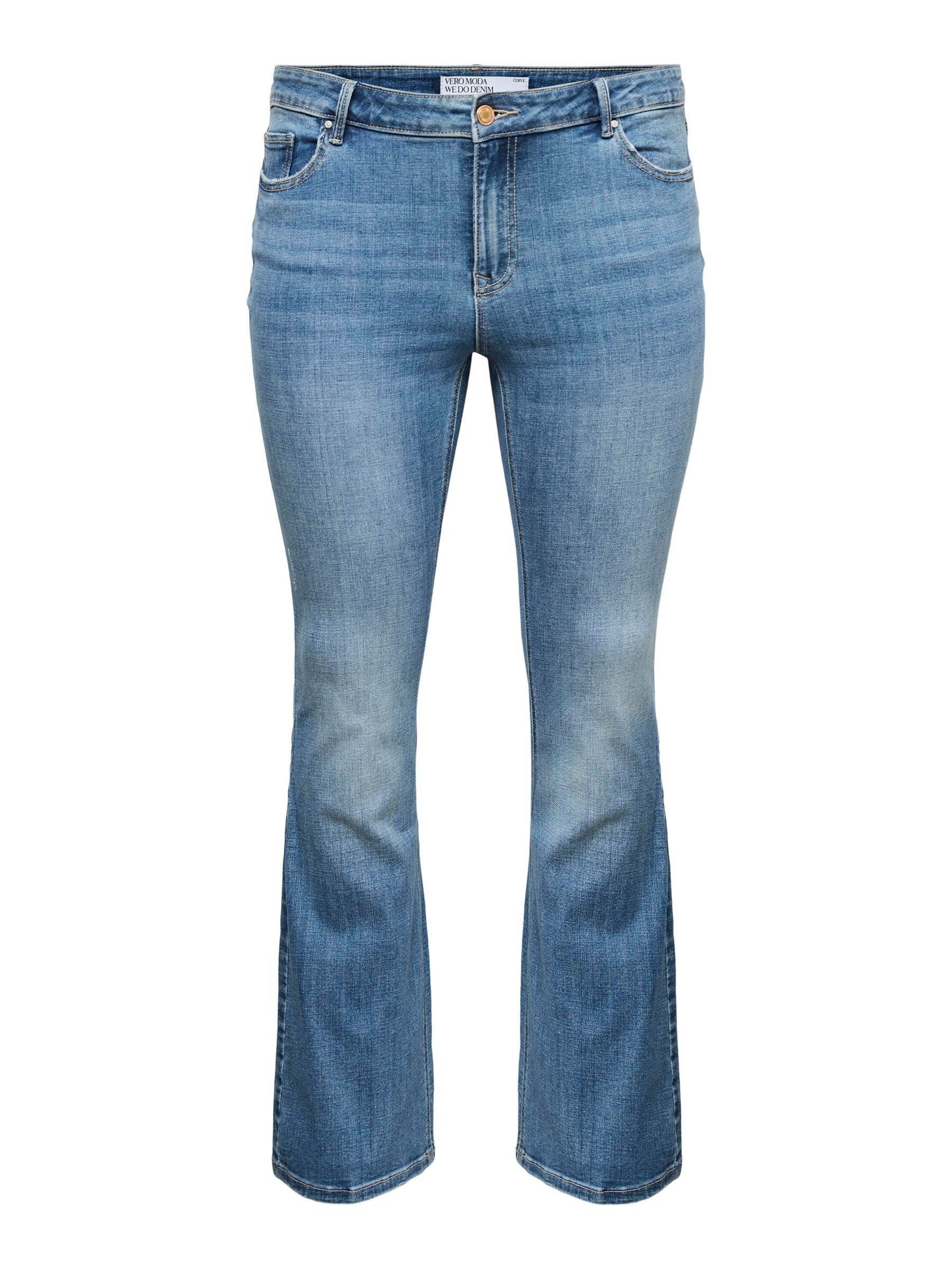 Bootcut-Jeans VMCFLASH MR FLARED JEANS LI347 GA CUR