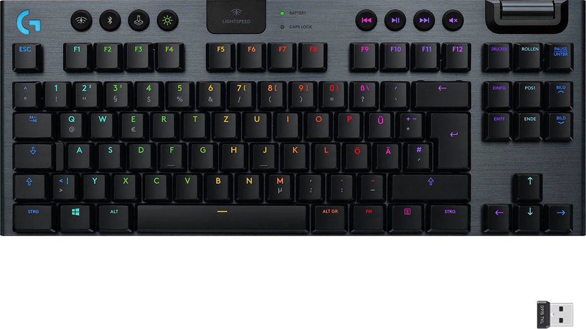 Logitech Gaming Tastatur G915 TKL Linear Gaming-Tastatur