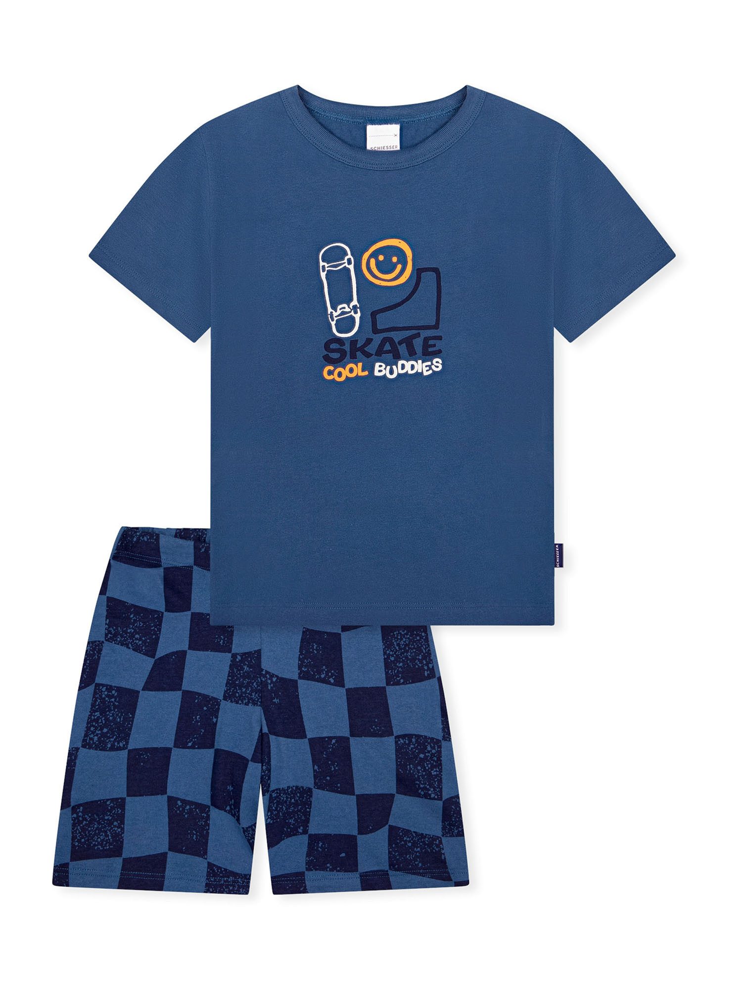 Schiesser Pyjama Nightwear (2 tlg) Schlafanzug, Pyjama Set, Nachtwäsche