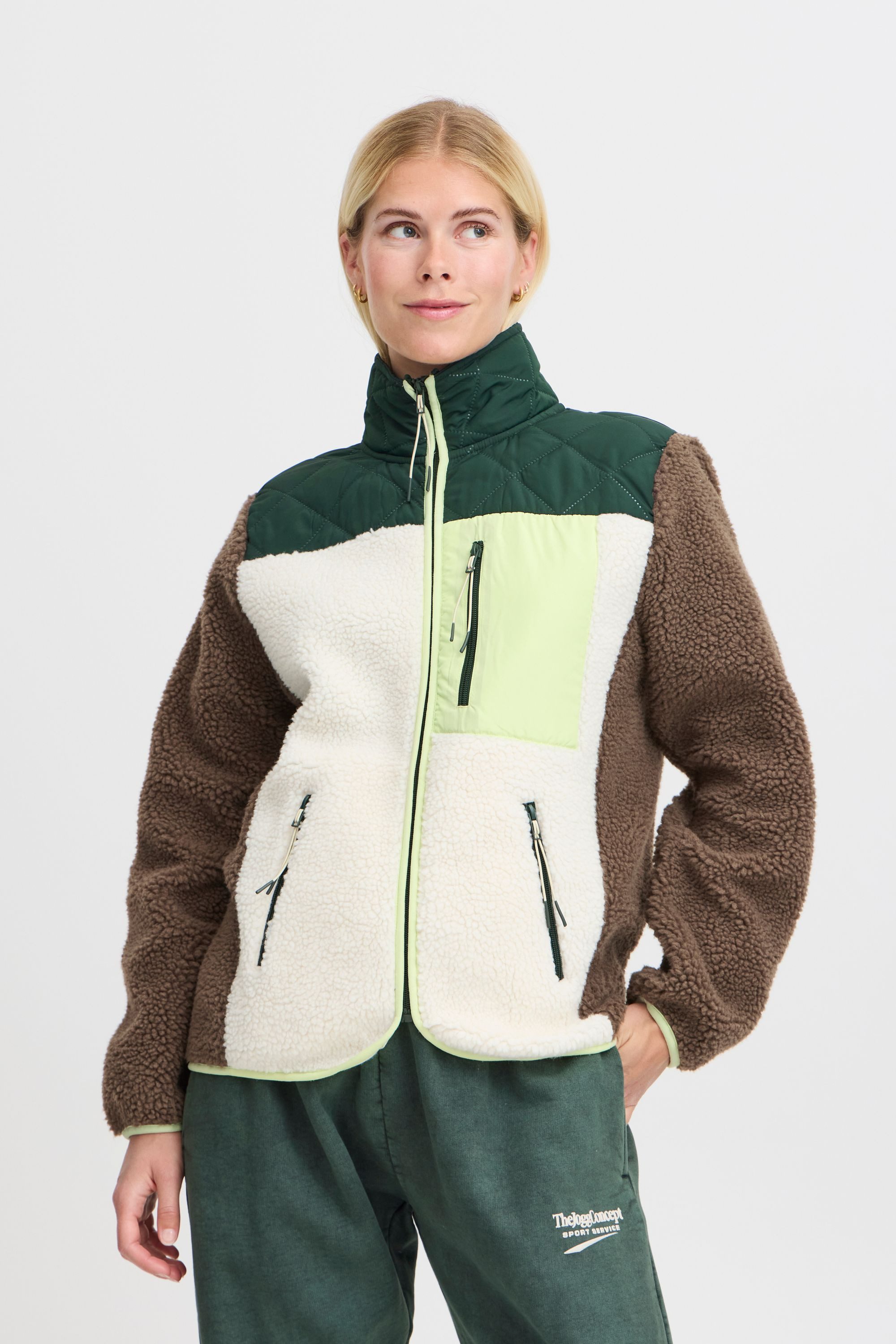 TheJoggConcept Fleecejacke JCBERRI JACKET 6 bunte günstig online kaufen