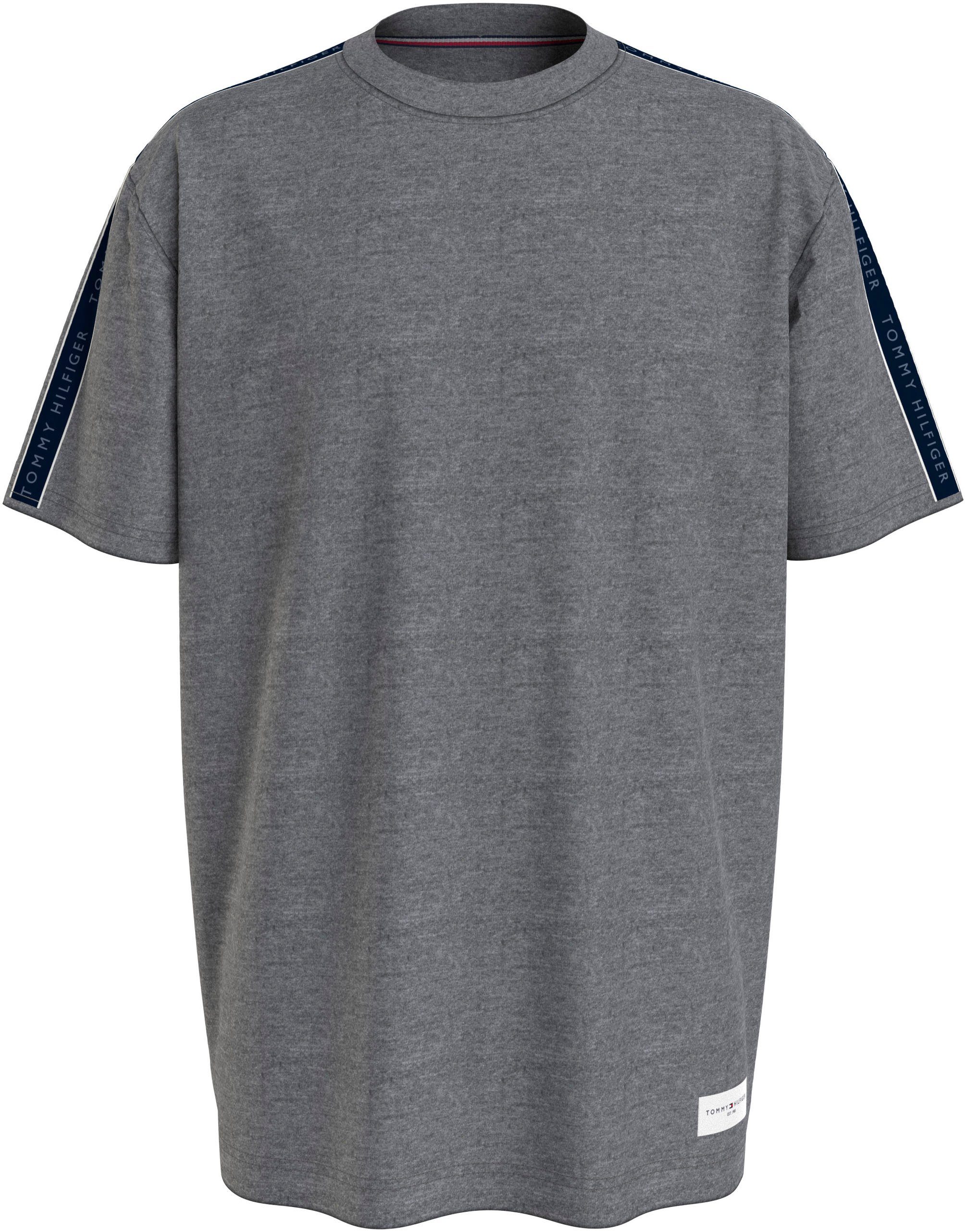 Tommy Hilfiger Underwear T-Shirt SS TEE LOGO in melierter Optik Dark Grey Hat | T-Shirts