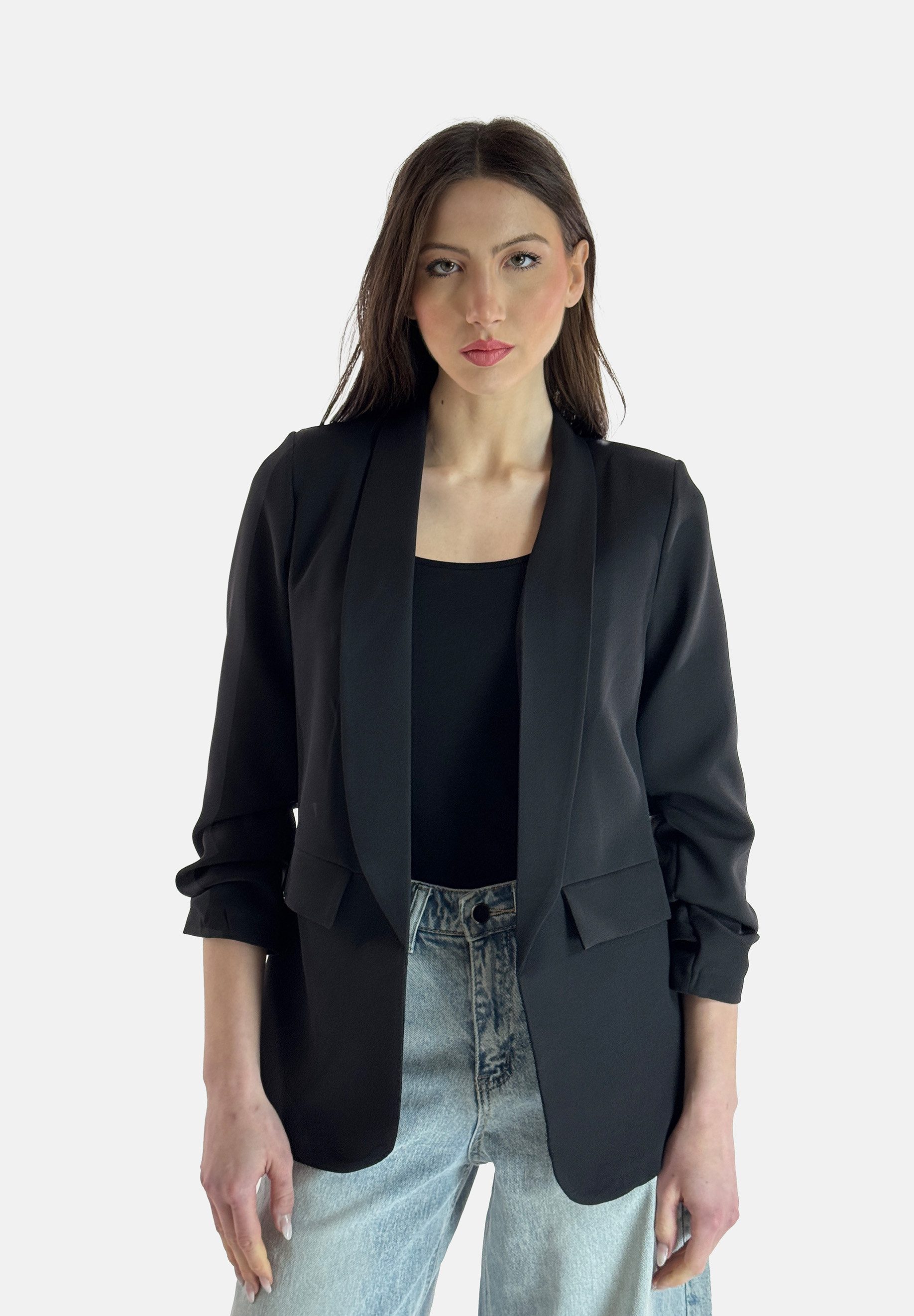 Elara Lederimitat-Blazer Blazer (Set)