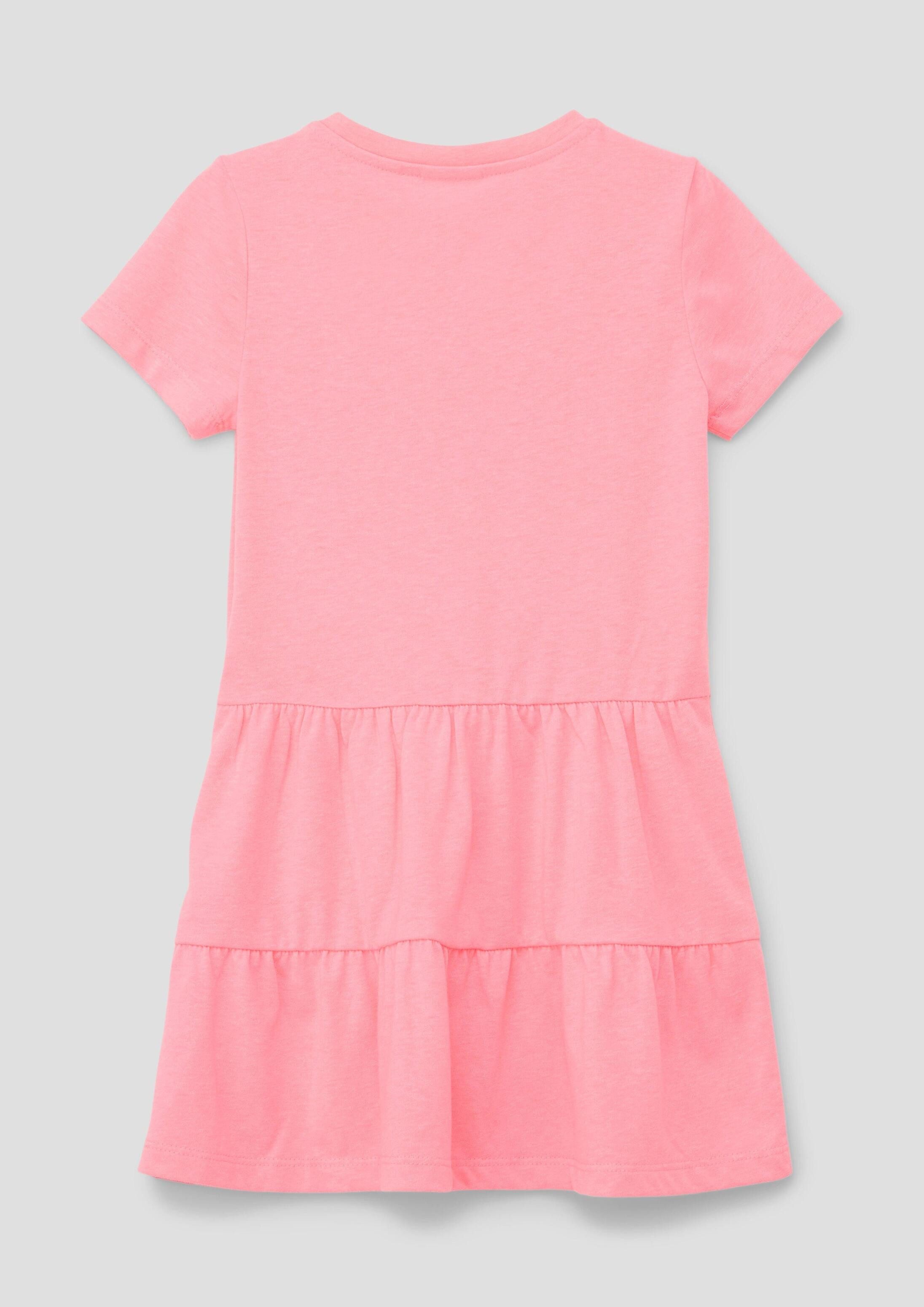 s.Oliver Minikleid Kleid Kurzes Kleid mit Pailletten-Applikation