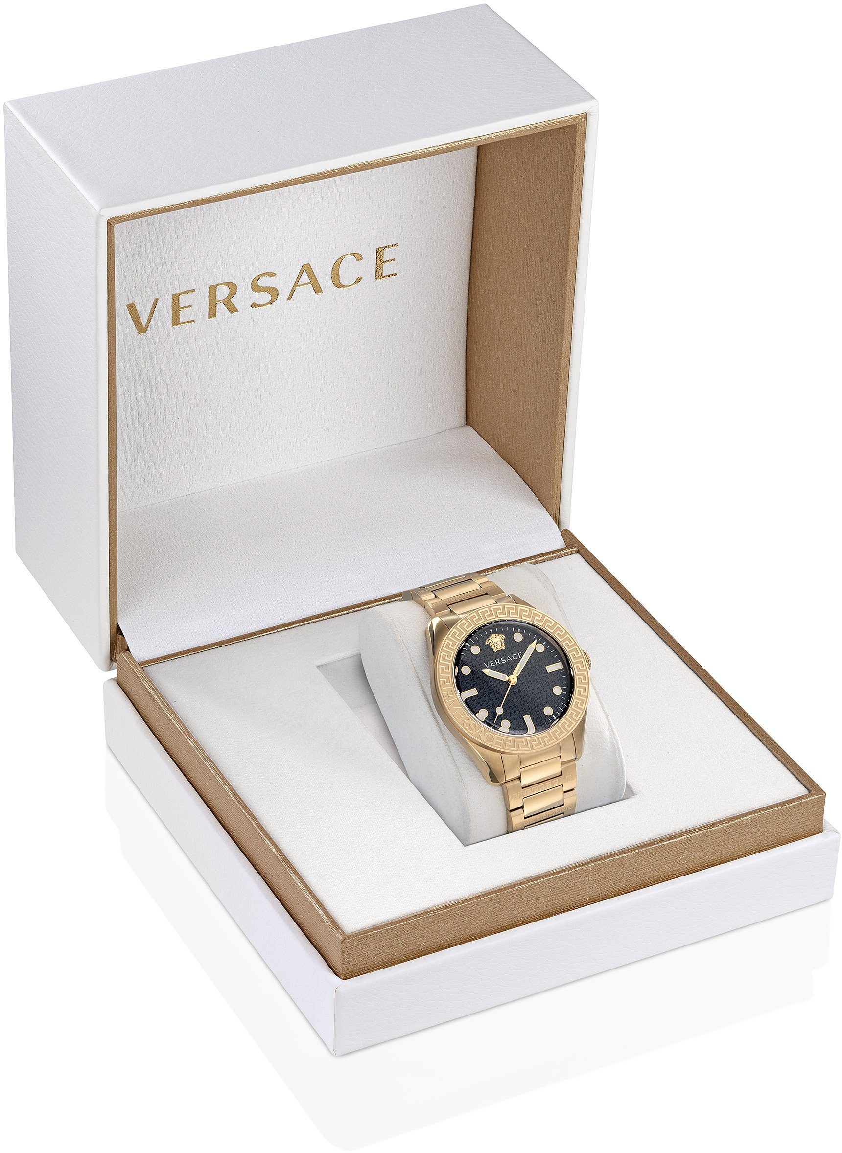 gold GRECA DOME, Uhr Versace Schweizer VE2T00522