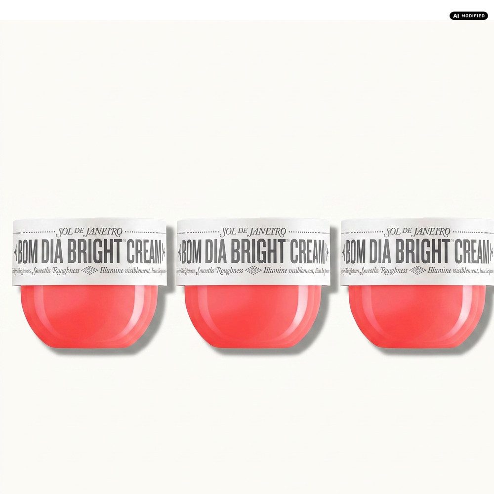 Sol de Janeiro Körpercreme Sol de Janeiro Bom Dia Bright Cream 3er Set, Praktisches Vorrats-Set für die tägliche Körperpflege