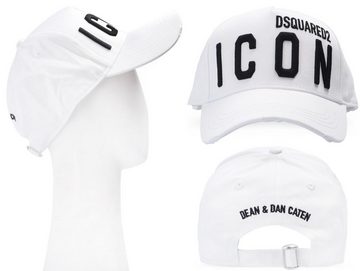 Dsquared2 Baseball Cap Dsquared2 Icon Baseballcap Basebalkappe Cult White Black Bnwt