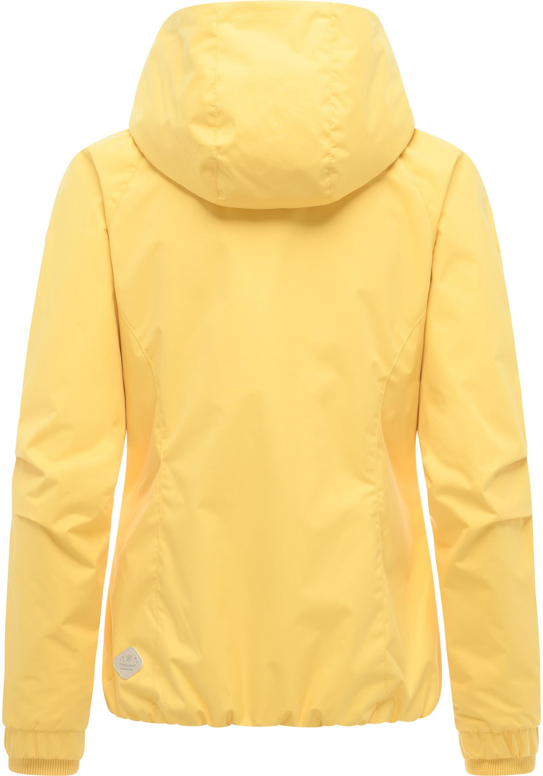 Ragwear Outdoorjacke Dizzie Wasserdichte Übergangsjacke mit großer Kapuze