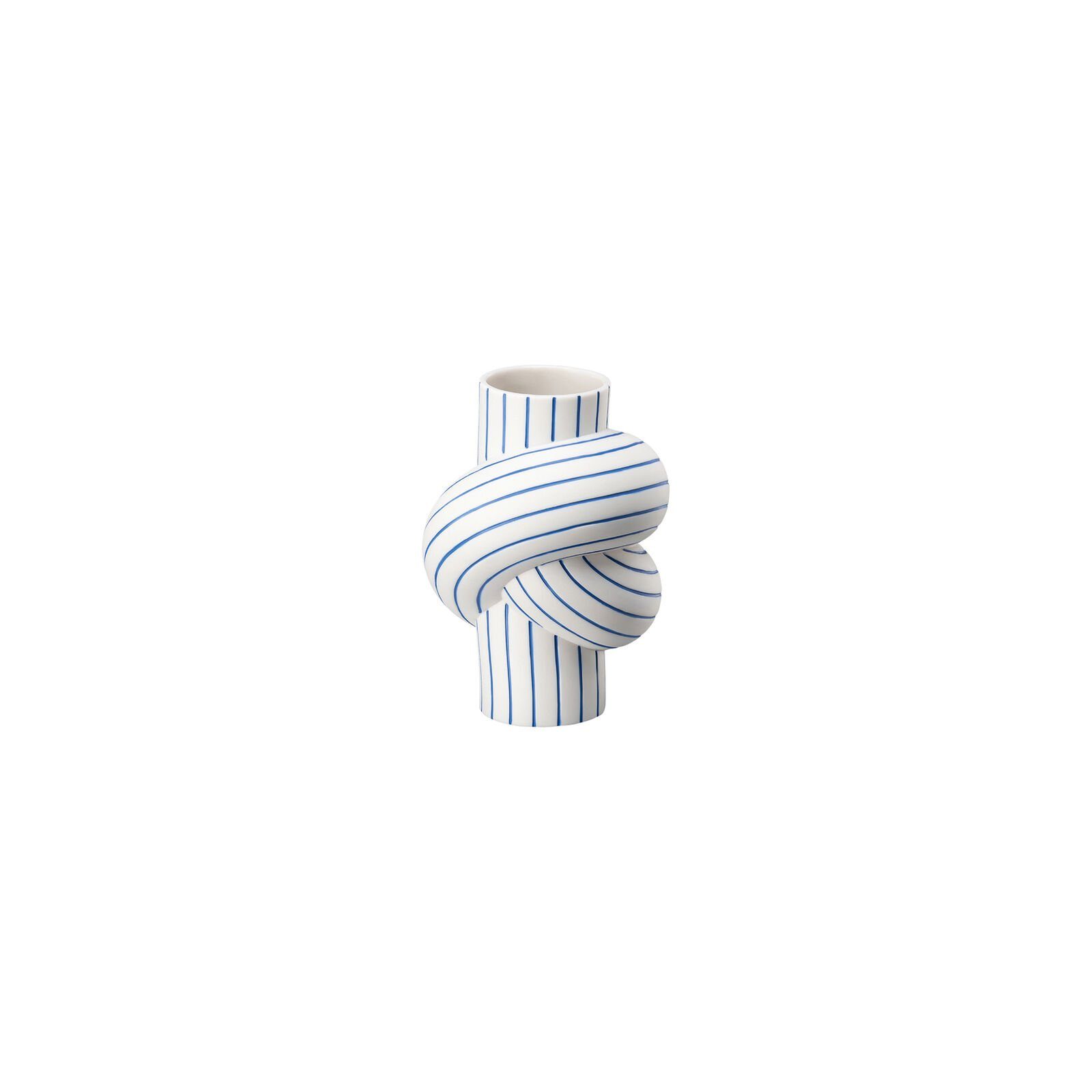 Streifen modern 12 Porzellan Apple (1 cm blau St) Node Vase Dekovase Rosenthal Stripes