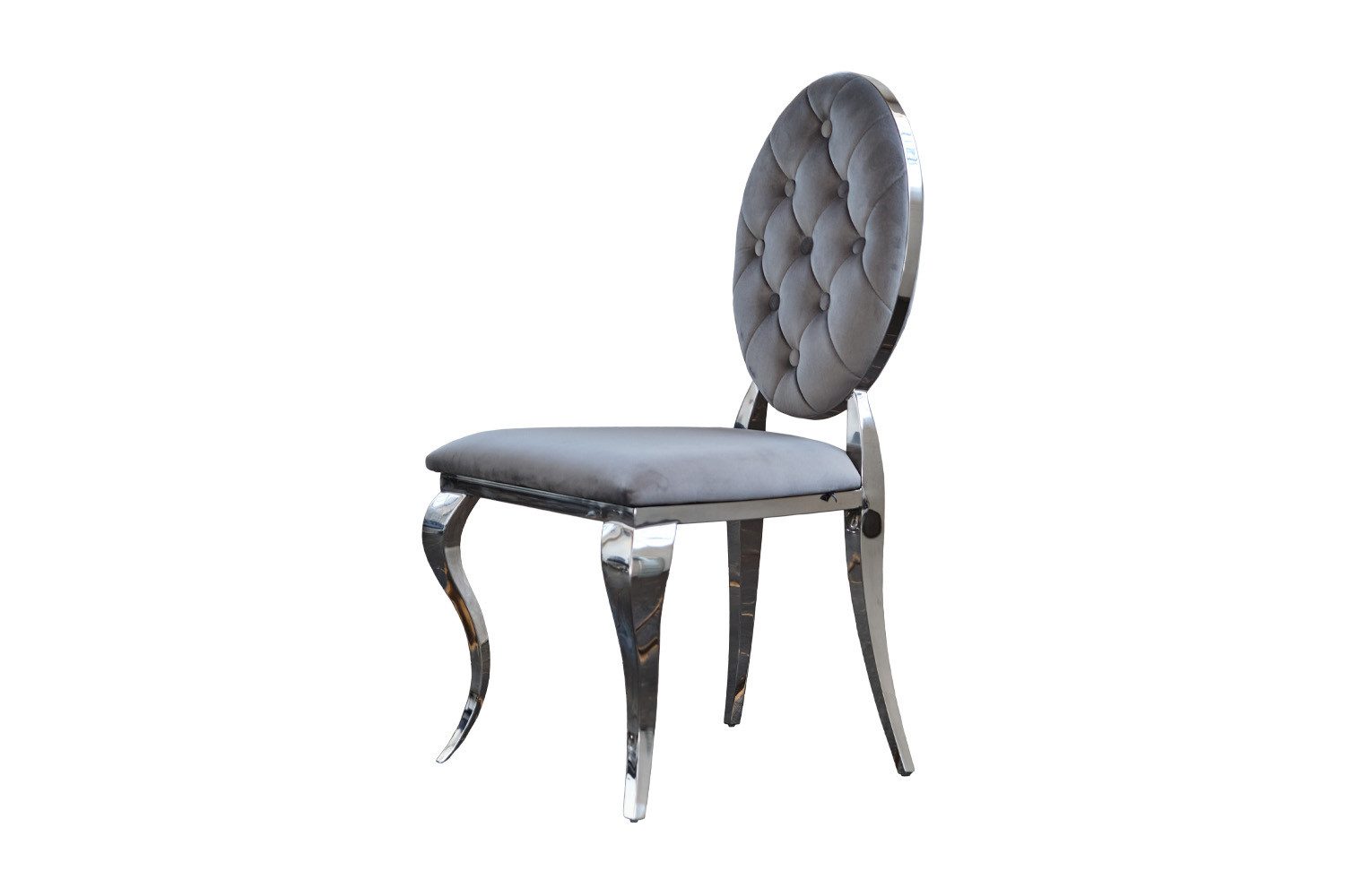 KAWOLA Esszimmerstuhl LINDA, Stuhl Barock Velvet günstig online kaufen