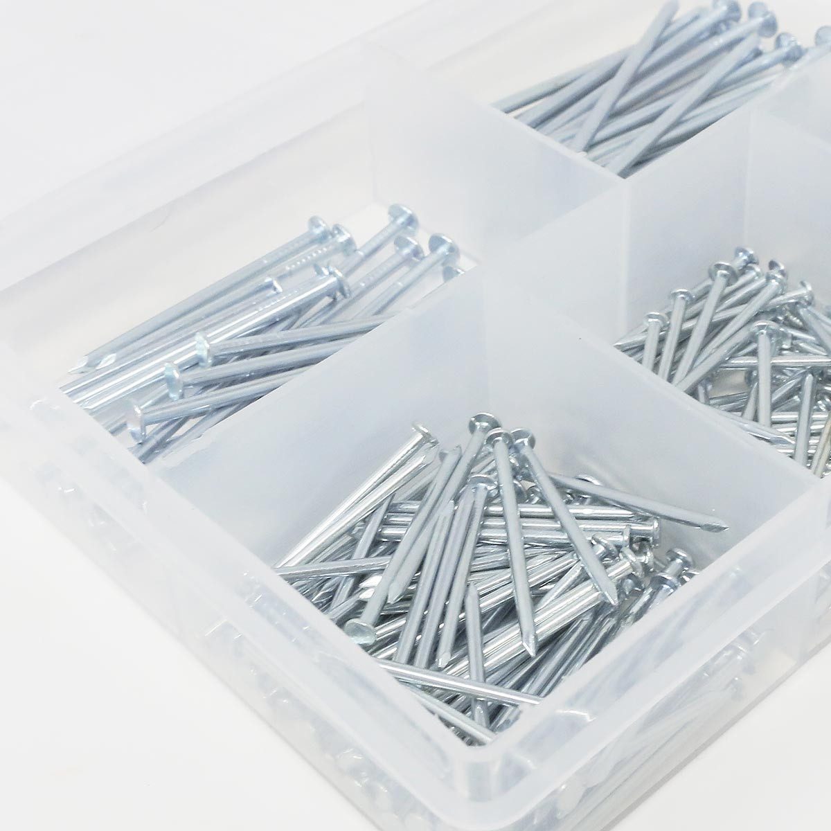 world-trading-net Stahlnagel Stahl-Nagel-Sortiment 275 Teile, 5 Nageltypen
