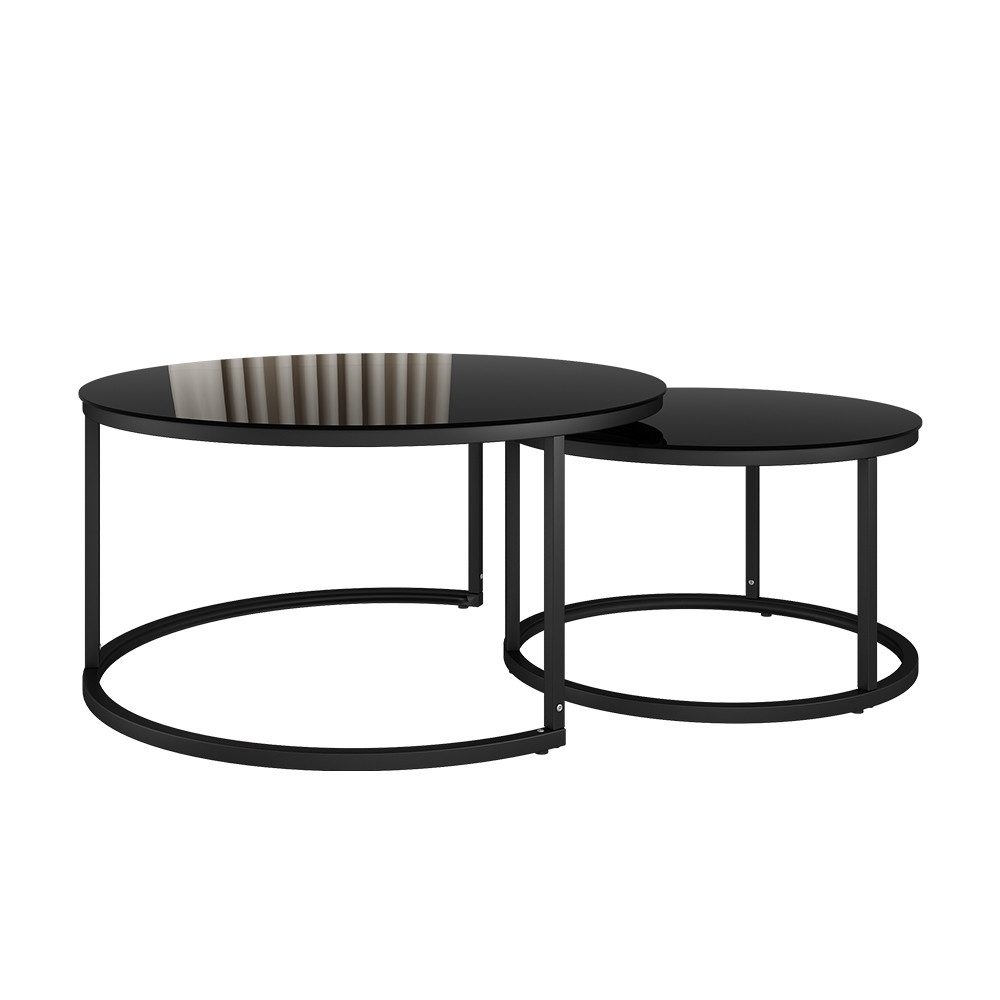 Vicco Couchtisch Montreal, Schwarz, 77 x günstig online kaufen