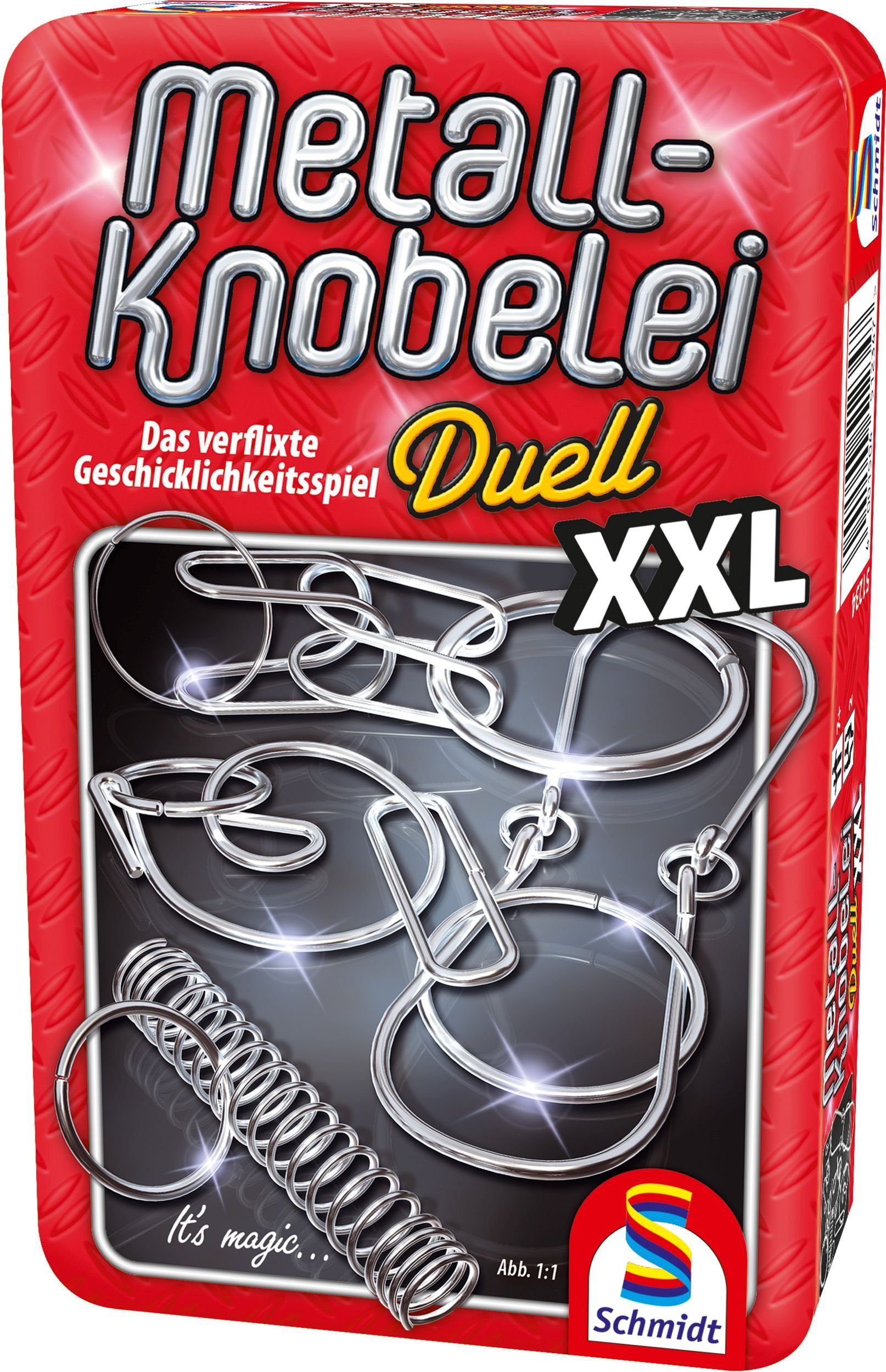 Schmidt Spiele Spiel, Metall Knobelei XXL Metalldose Metall Knobelei XXL Metalldose